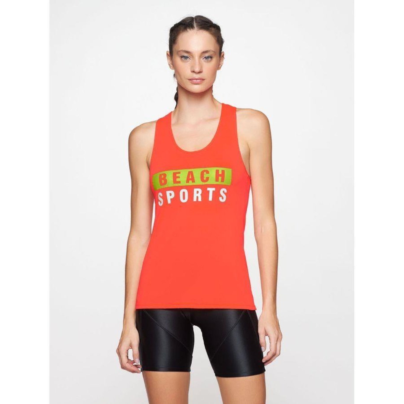 Camiseta Regata Bodyforsure Lisa Beach Sports - Feminina - Foto 1