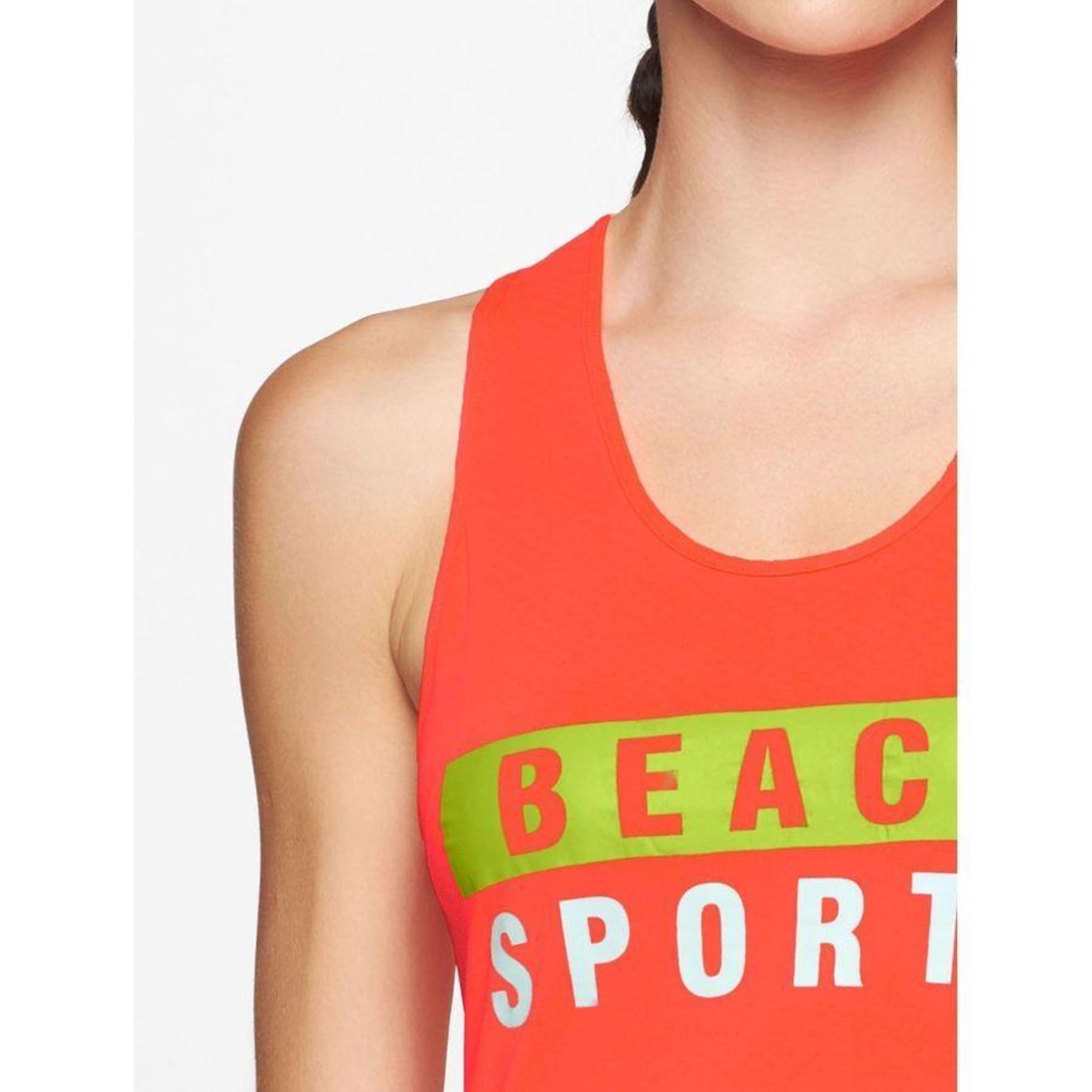 Camiseta Regata Bodyforsure Lisa Beach Sports - Feminina - Foto 4