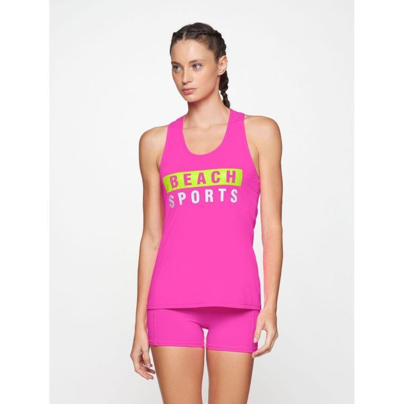 Camiseta Regata Bodyforsure Lisa Beach Sports - Feminina - Foto 1