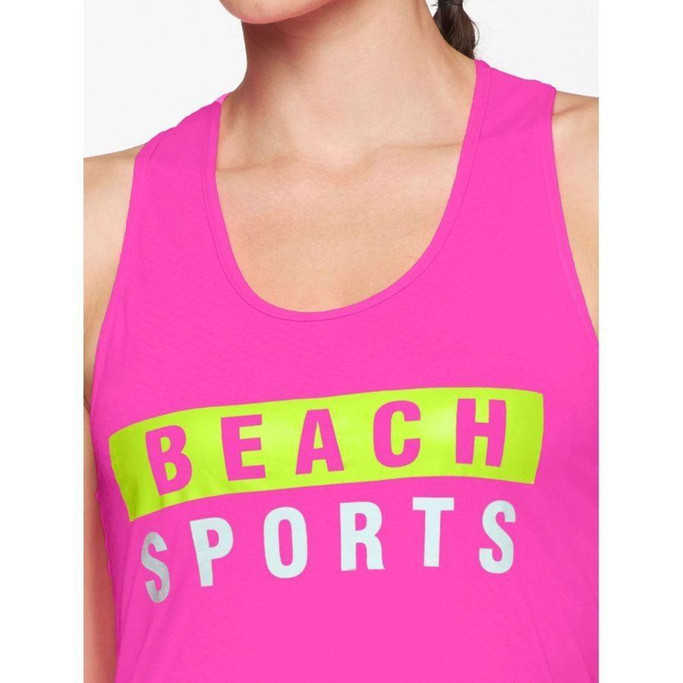 Camiseta Regata Bodyforsure Lisa Beach Sports - Feminina - Foto 4