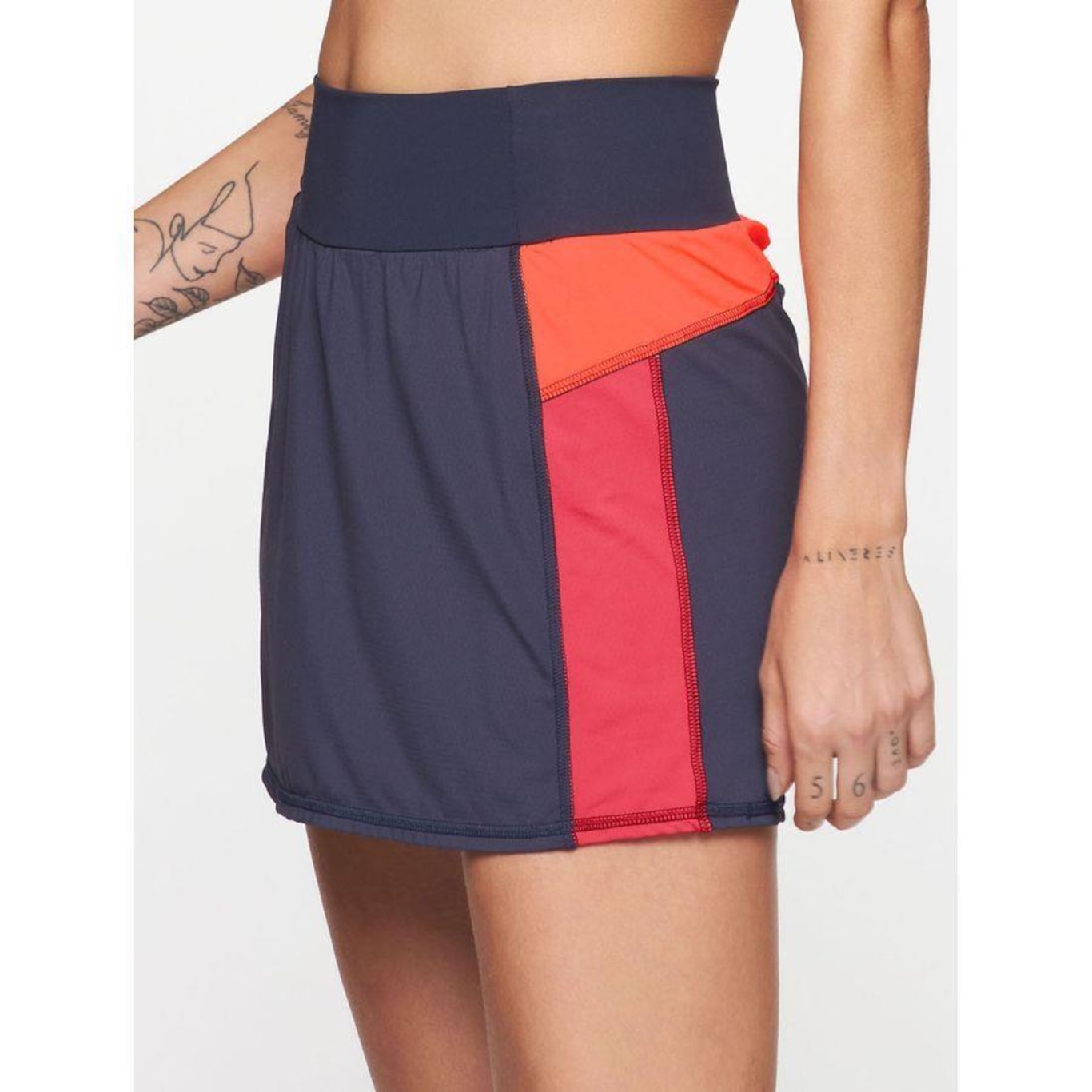 Short Saia Bodyforsure Lisa Beach Sports - Feminino - Foto 4