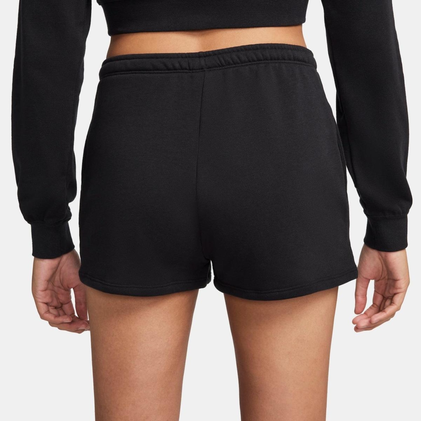 Shorts Nike Sportswear French Terry - Feminino - Foto 3