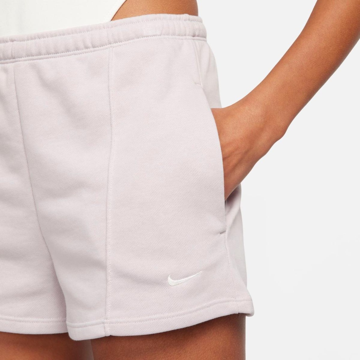 Shorts Nike Sportswear French Terry - Feminino - Foto 5