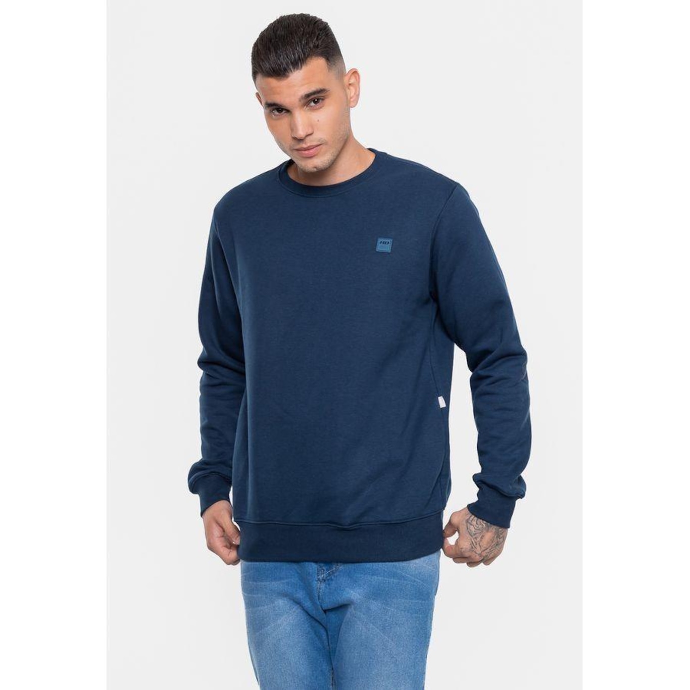 Blusão de Moletom Hd Fashion Basic - Masculino - Foto 2