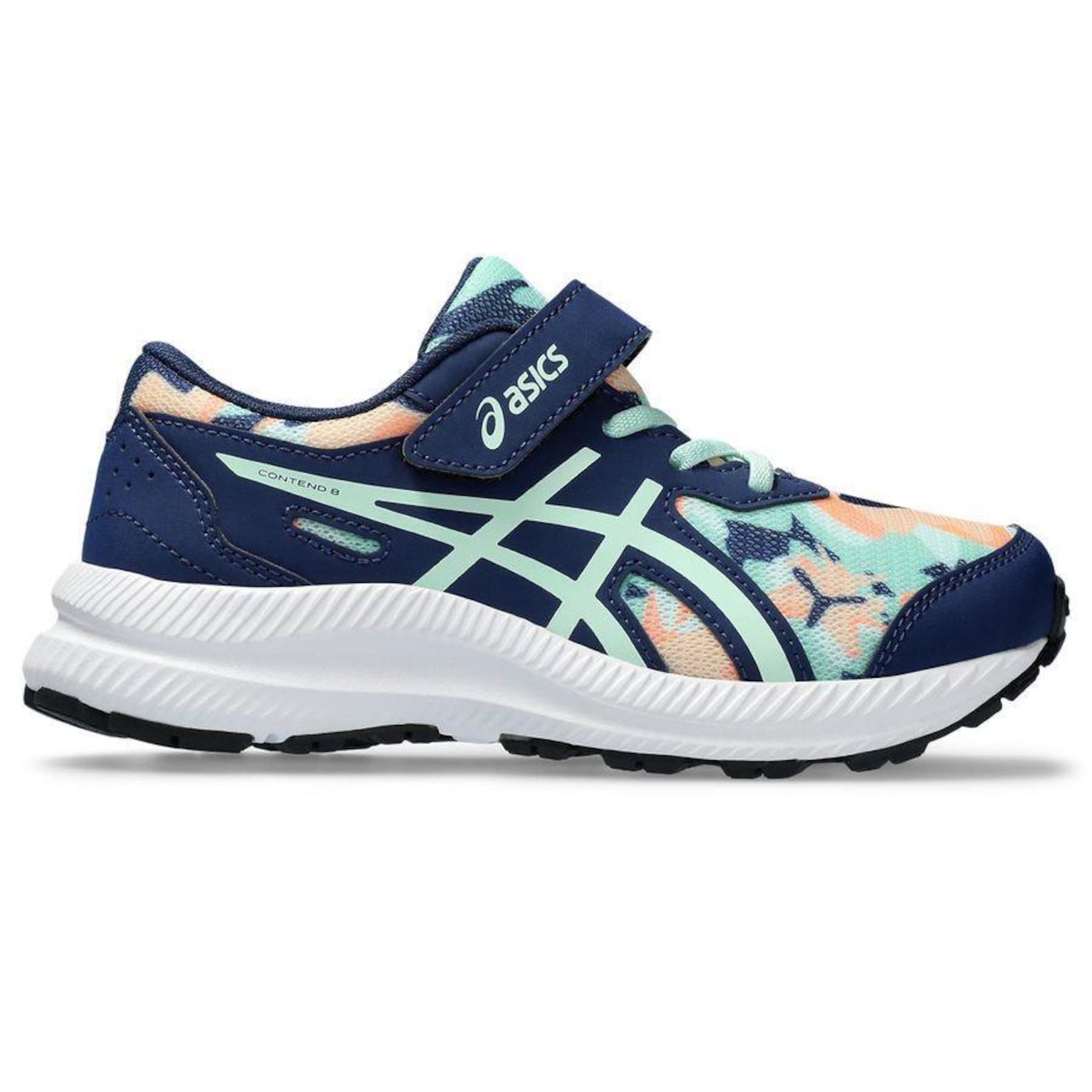 Tênis Asics Contend 8 Ps - Infantil - Foto 1