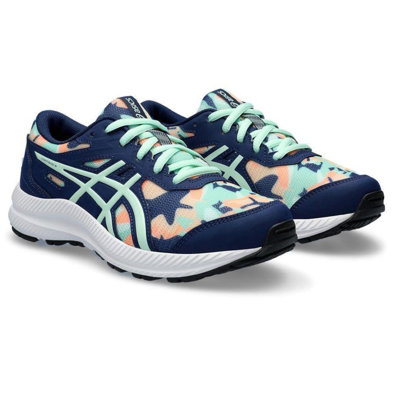 Tênis Asics Contend 8 Gs - Infantil - Foto 3