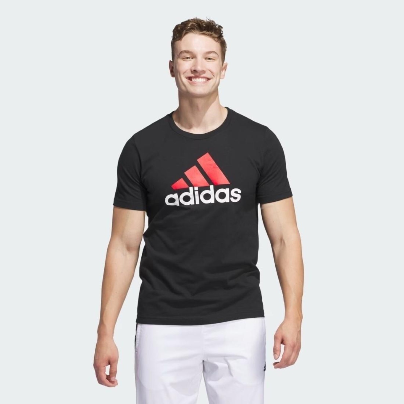 Camiseta adidas Big Logo - Masculina - Foto 2