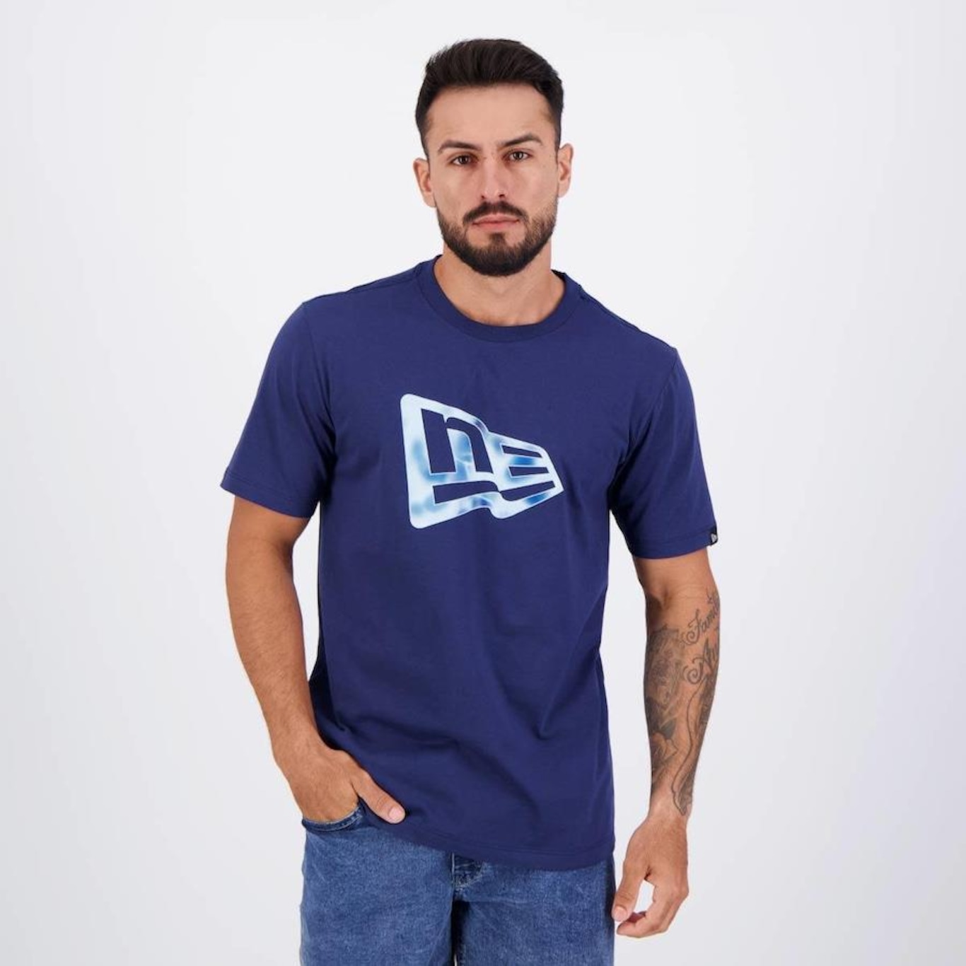 Camiseta New Era Branded Sea Voyage - Masculina - Foto 1