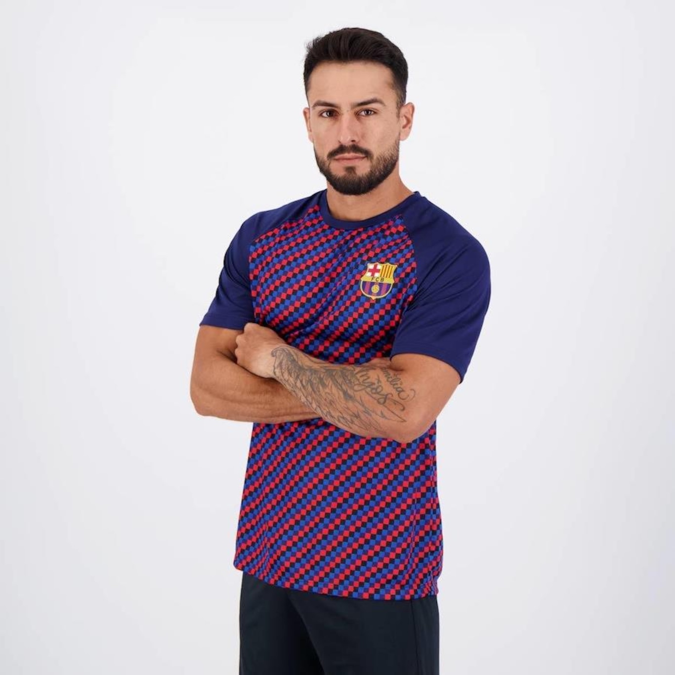 Camisa Barcelona Balboa Catalunha - Masculina - Foto 3