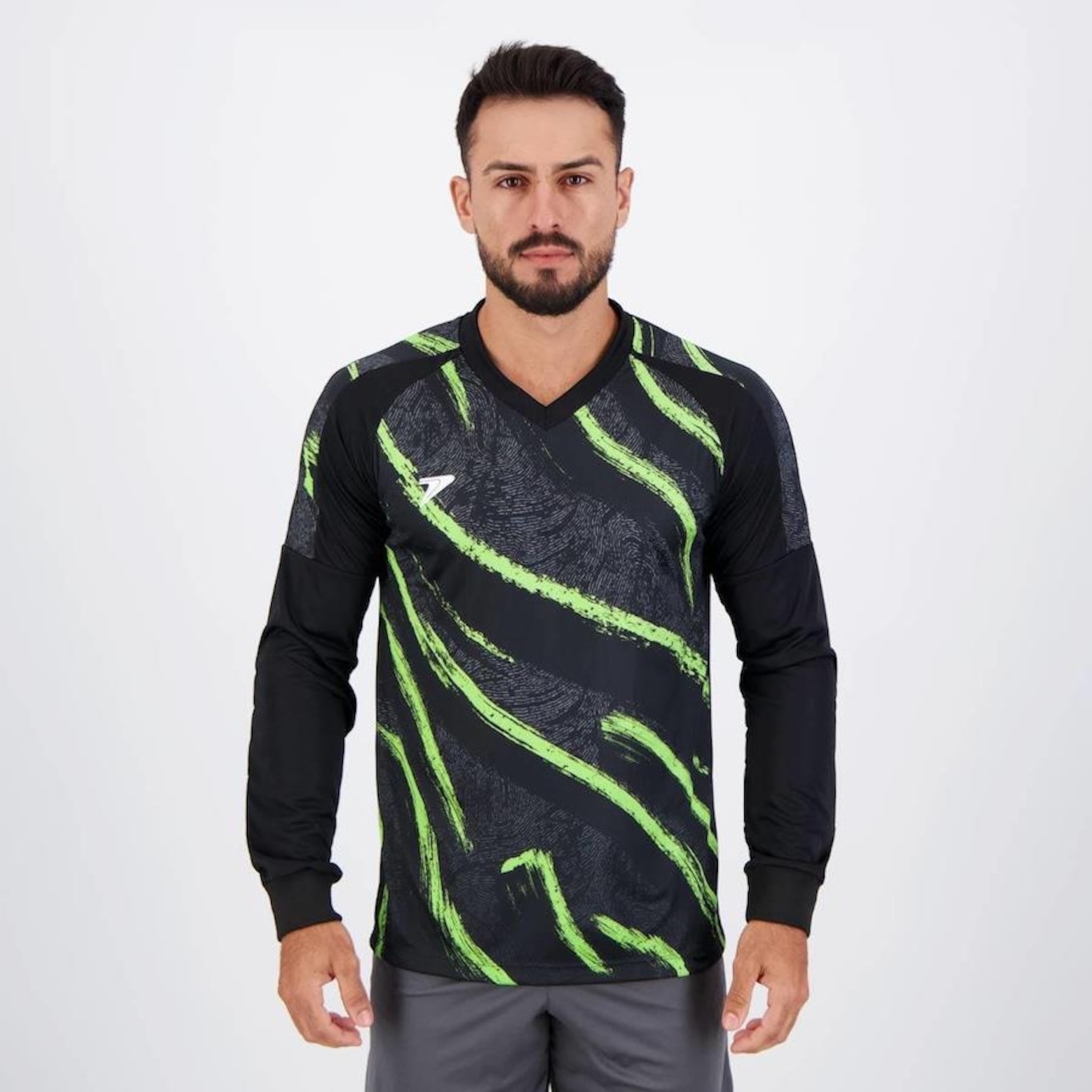 Camisa de Goleiro Poker Celeno N° 1 - Masculina - Foto 1