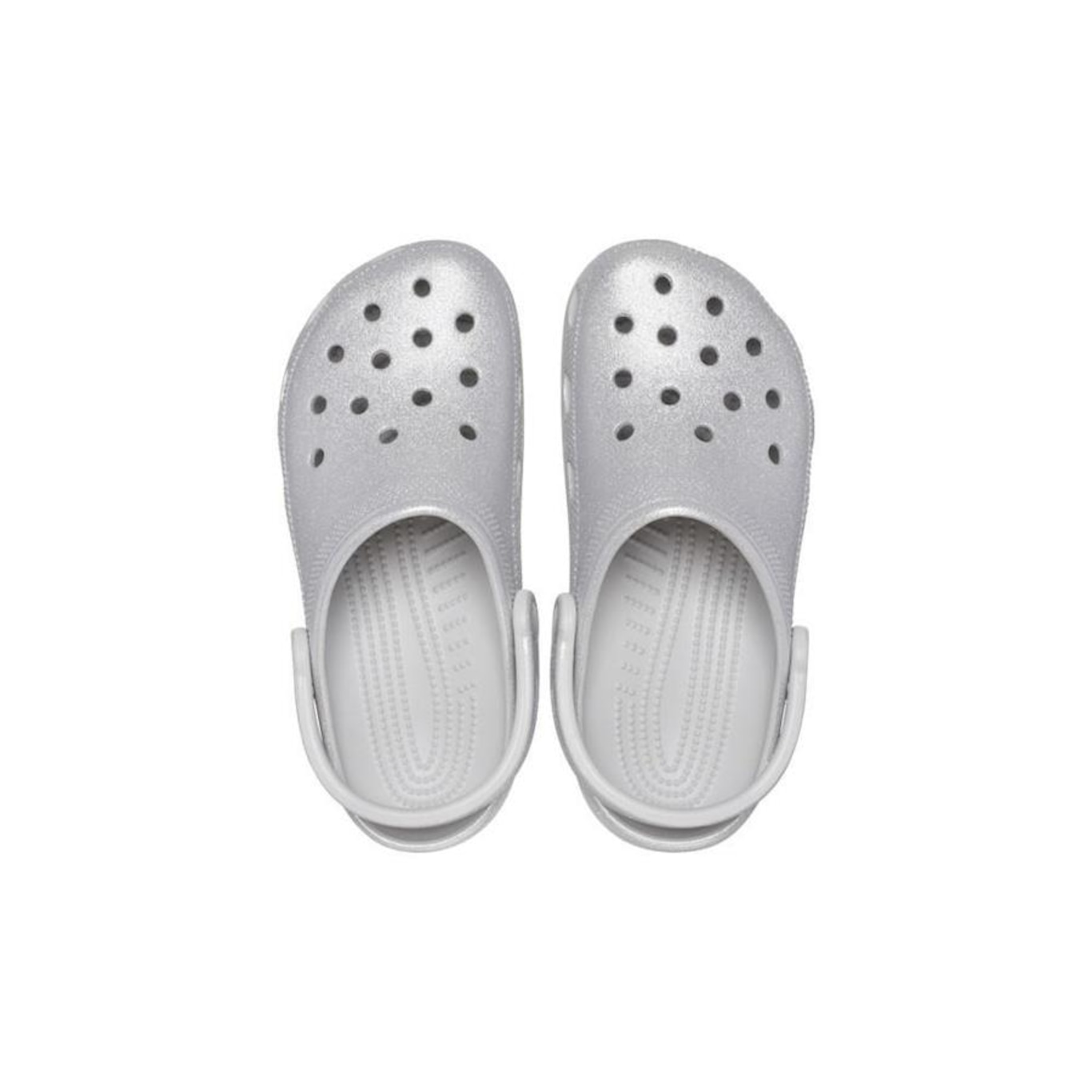 Sandália Crocs Classic Glitter Clog Glitter - Feminino - Foto 5