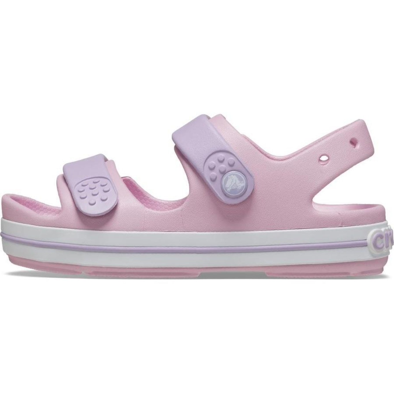 Sandália Crocs Crocband Cruiser Sandal K - Infantil - Foto 3