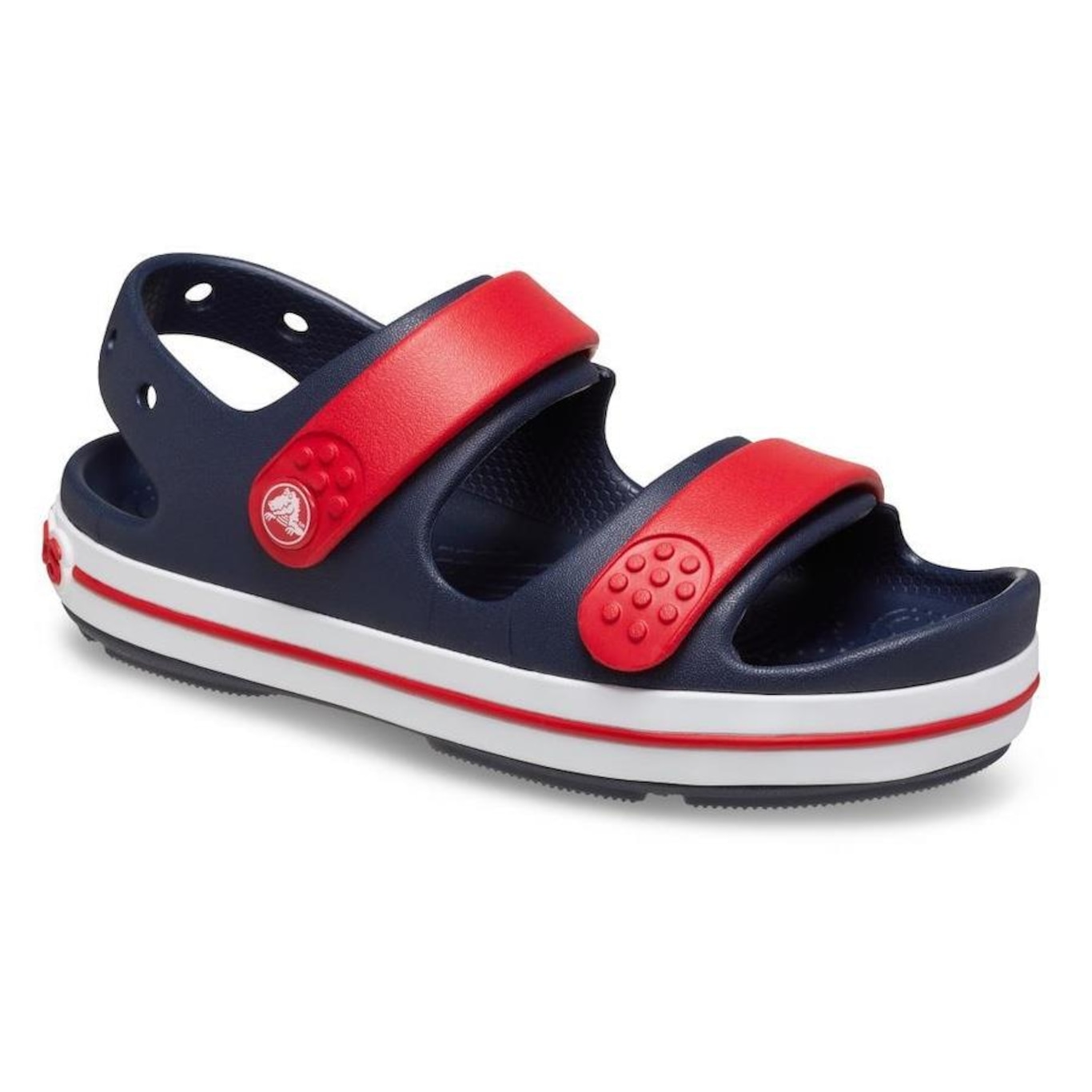 Sandália Crocs Crocband Cruiser Sandal K - Infantil - Foto 2