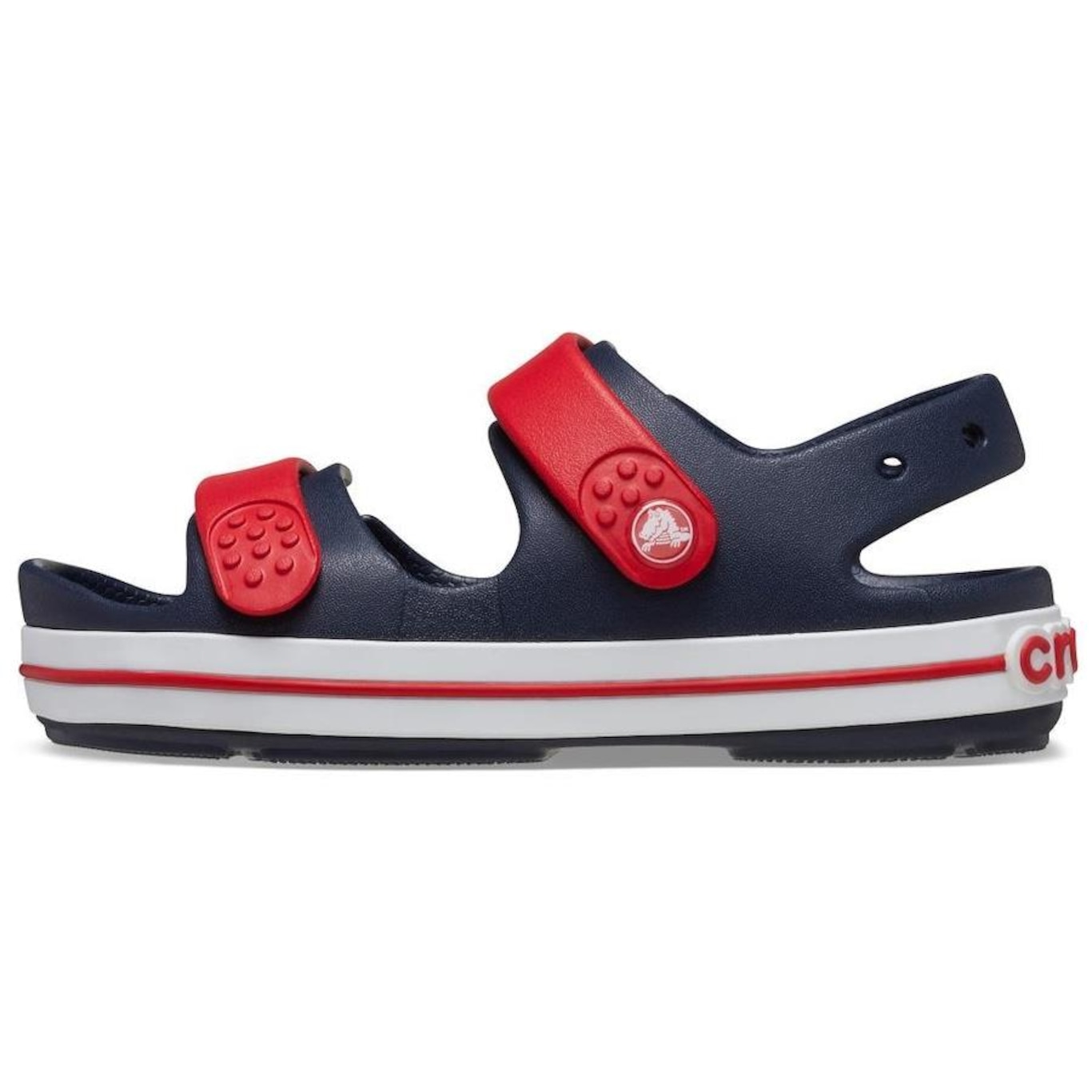 Sandália Crocs Crocband Cruiser Sandal K - Infantil - Foto 3