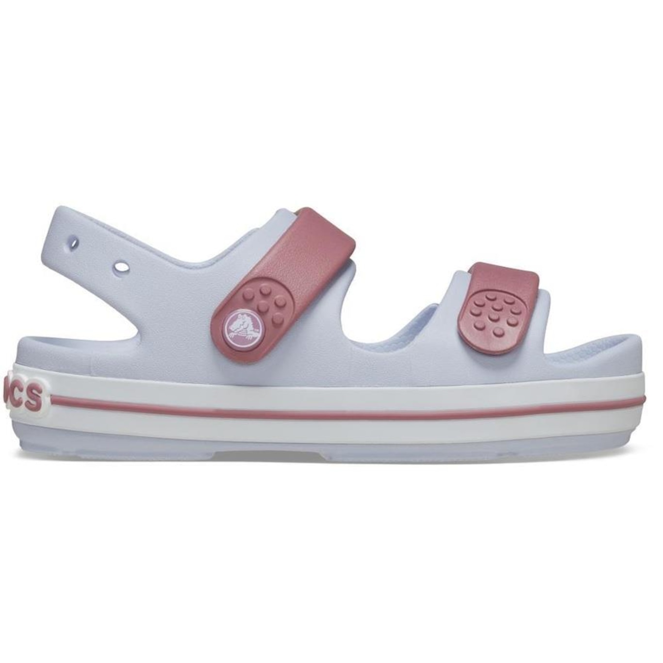 Sandália Crocs Crocband Cruiser Sandal K - Infantil - Foto 1