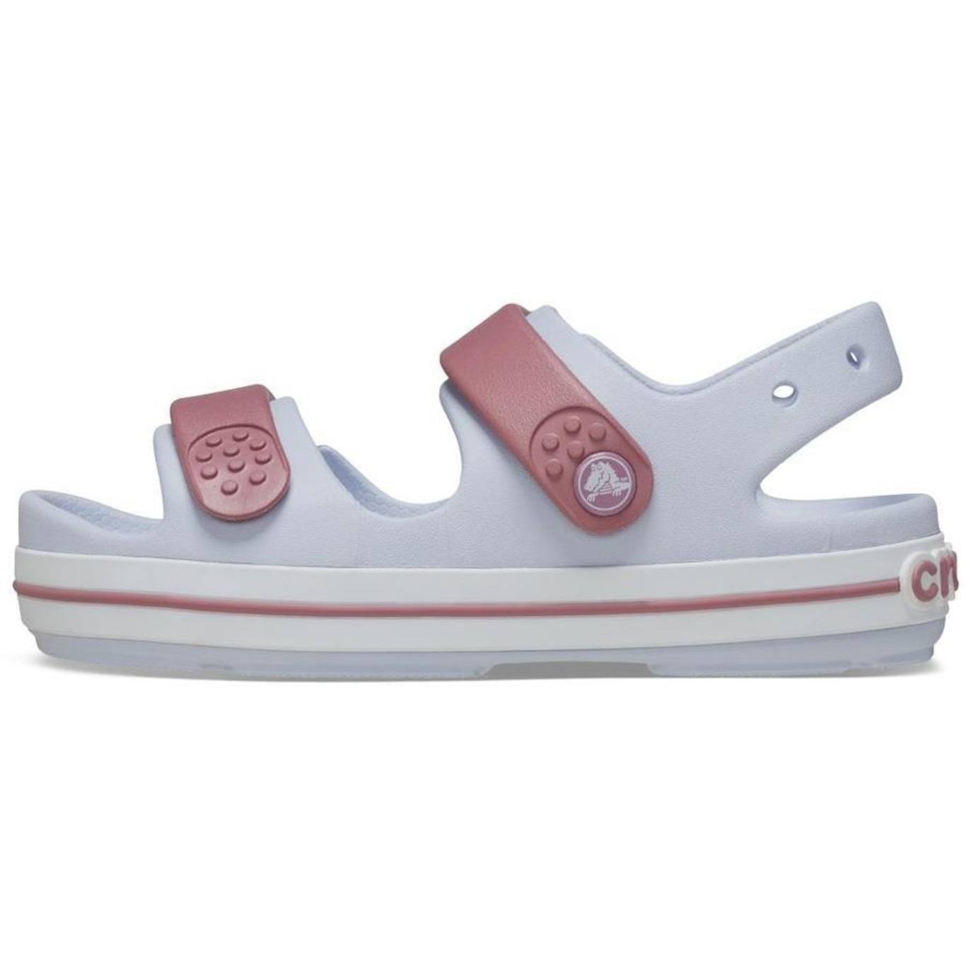 Sandália Crocs Crocband Cruiser Sandal K - Infantil - Foto 3