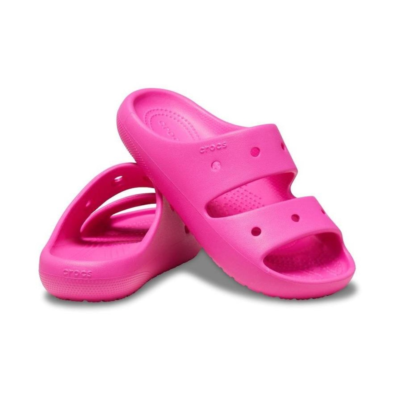 Chinelo Crocs Classic Sandal V10 - Slide - Feminino - Foto 4