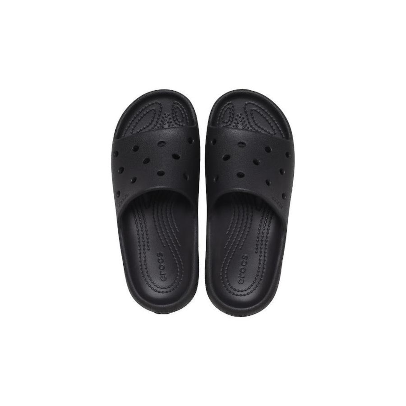 Chinelo Crocs Classic Slide V2 K - Slide - Infantil - Foto 5