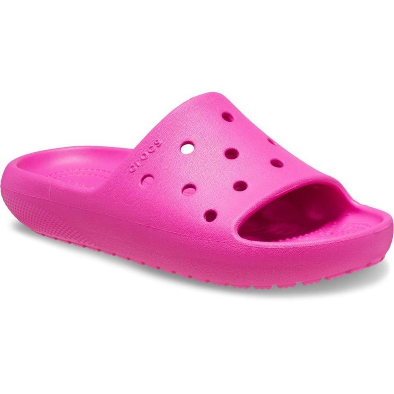 Chinelo Crocs Classic Slide V2 K - Slide - Infantil - Foto 2