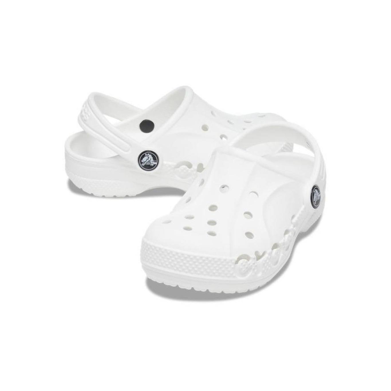 Sandália Crocs Baya Clog Kids - Infantil - Foto 4