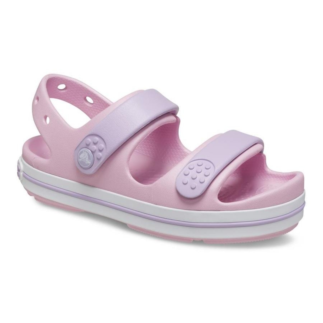 Sandália Crocs Crocband Cruiser Sandal T - Infantil - Foto 2