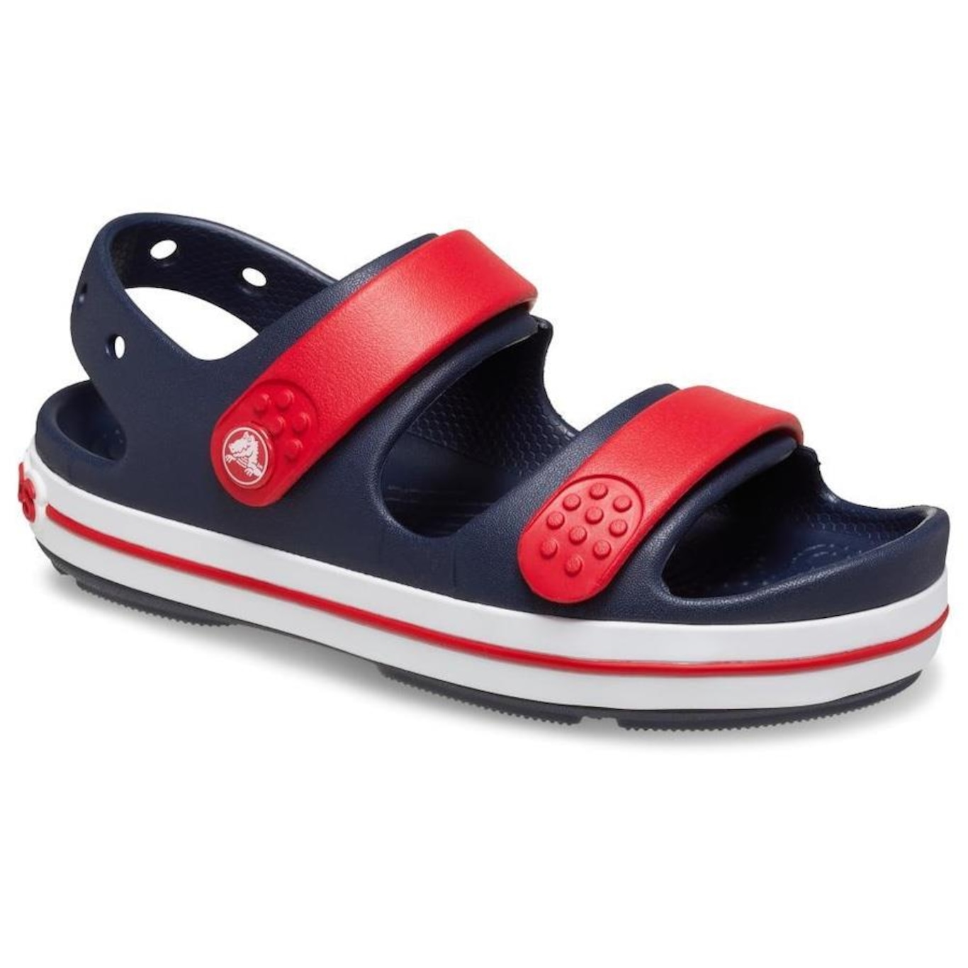 Sandália Crocs Crocband Cruiser Sandal T - Infantil - Foto 2