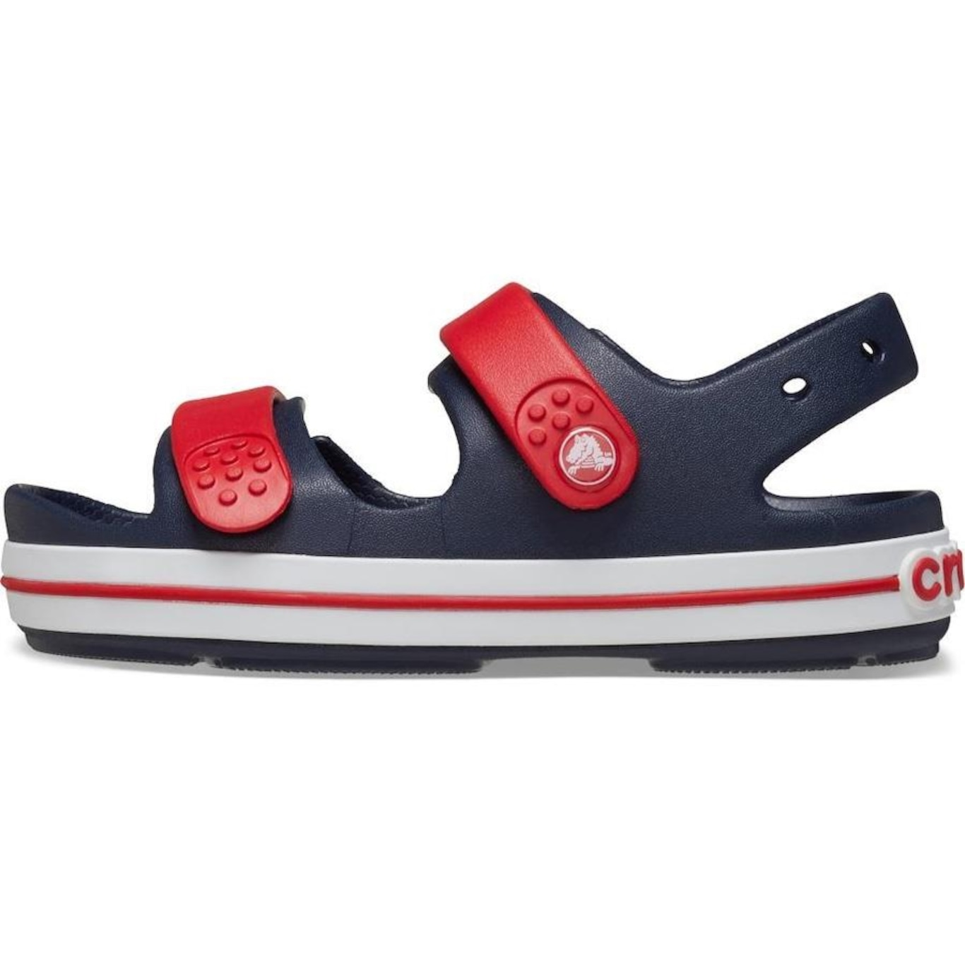 Sandália Crocs Crocband Cruiser Sandal T - Infantil - Foto 3