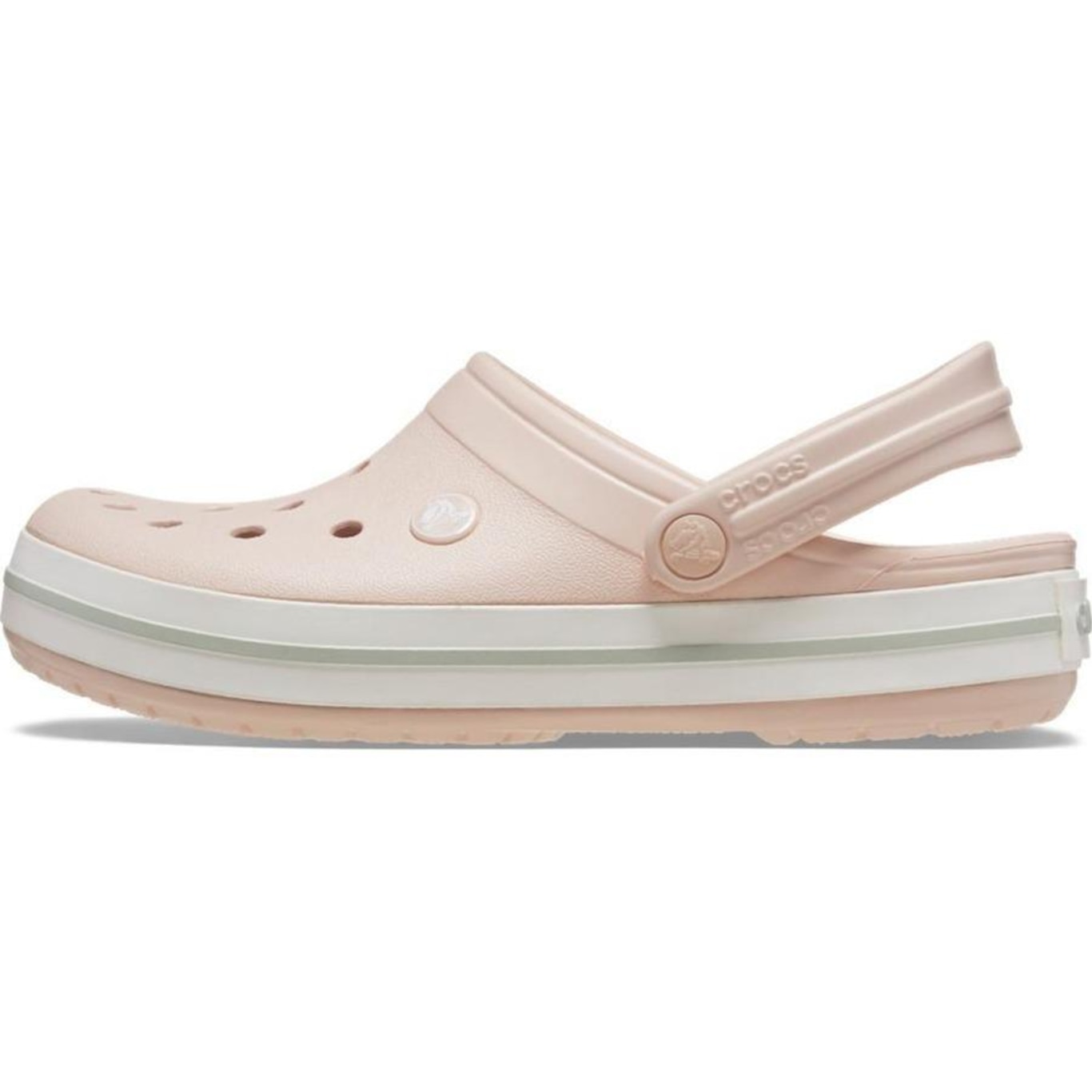 Sandália Crocs Crocband Quartz - Feminino - Foto 4