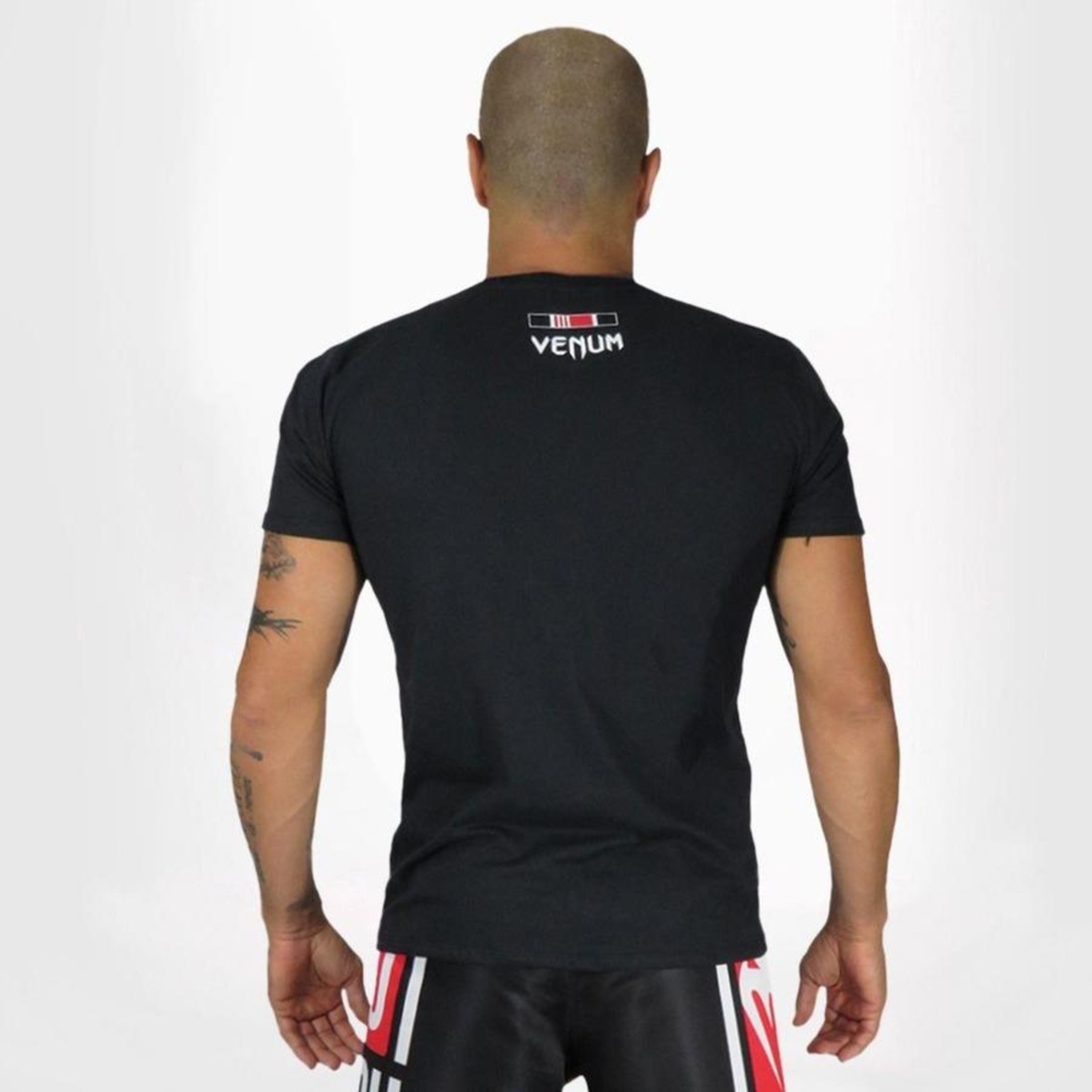 Camiseta Venum Jiu Jitsu Grau Dark - Masculina - Foto 4