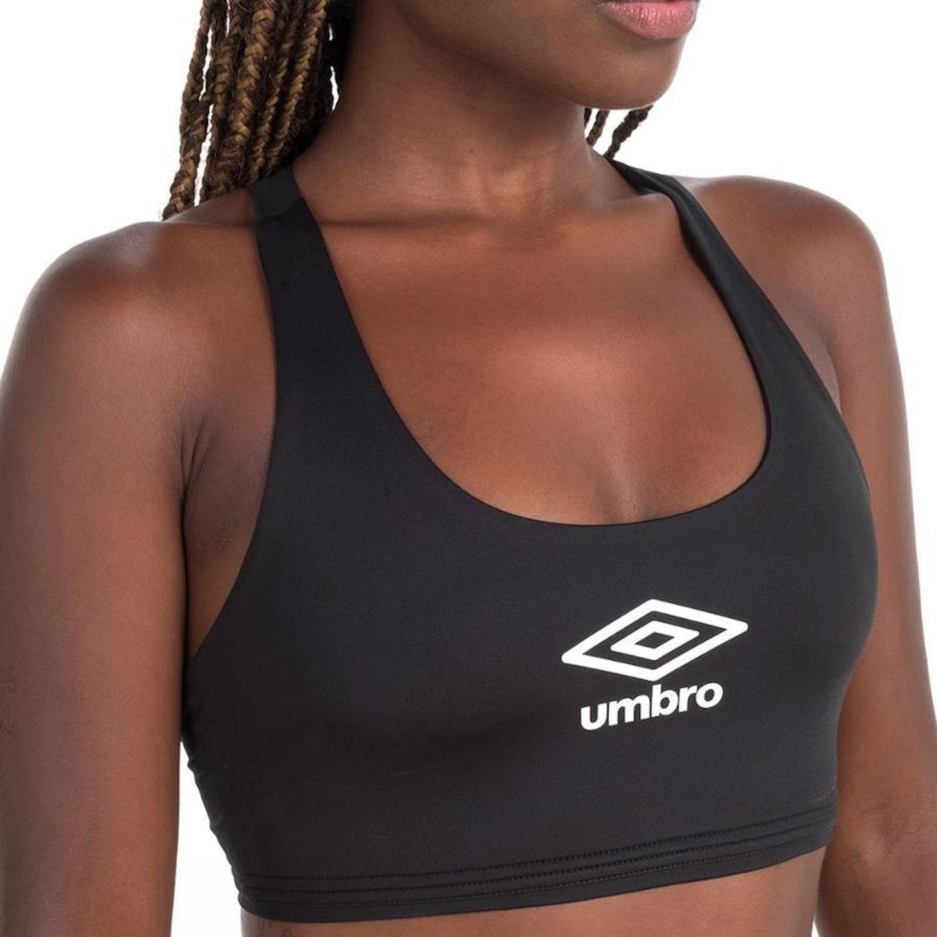 Top Fitnesse Umbro Futevôlei Graphic Camuflage - Feminino - Foto 4