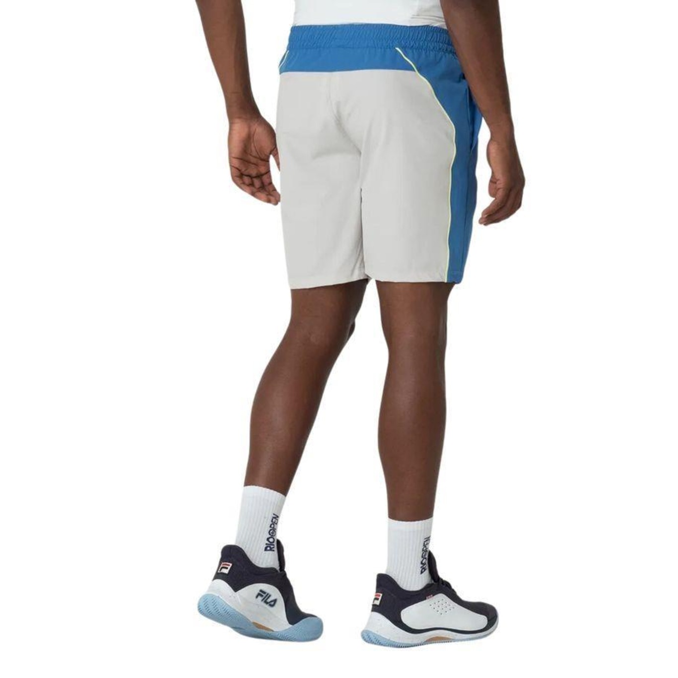 Shorts Fila Backspin Color Block - Masculino - Foto 2