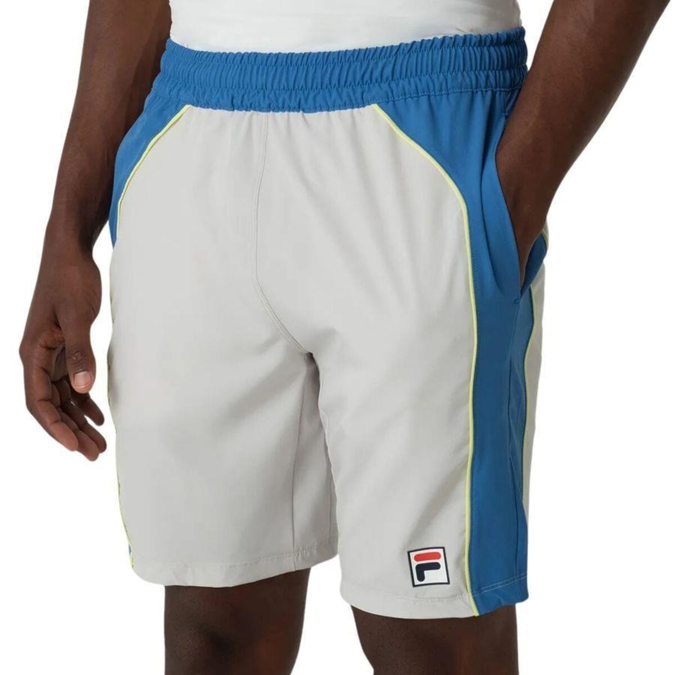 Shorts Fila Backspin Color Block - Masculino - Foto 3