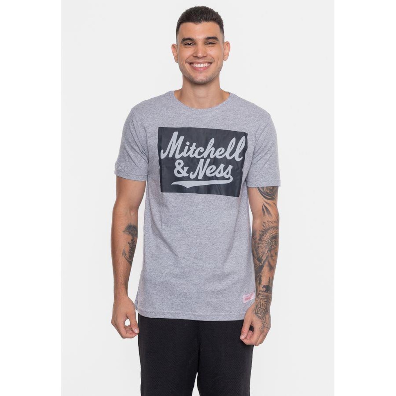 Camiseta Mitchell & Ness Estampada - Masculina - Foto 1