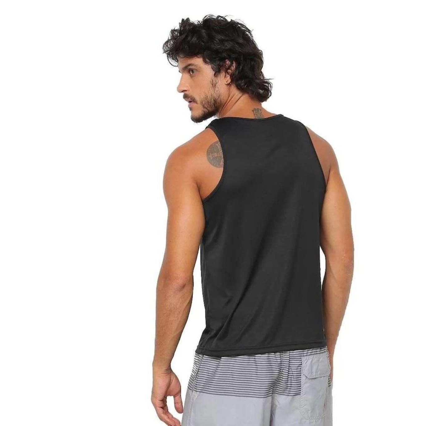 Camiseta Regata Speedo Basic Interlock - Masculina - Foto 2