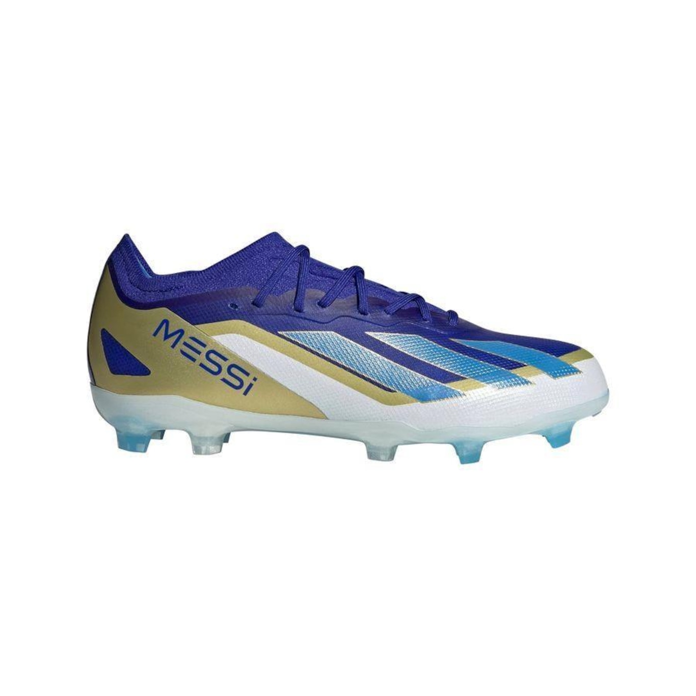 Chuteira de Campo adidas X Crazyfast Elite Fg J Messi - Infantil - Foto 1