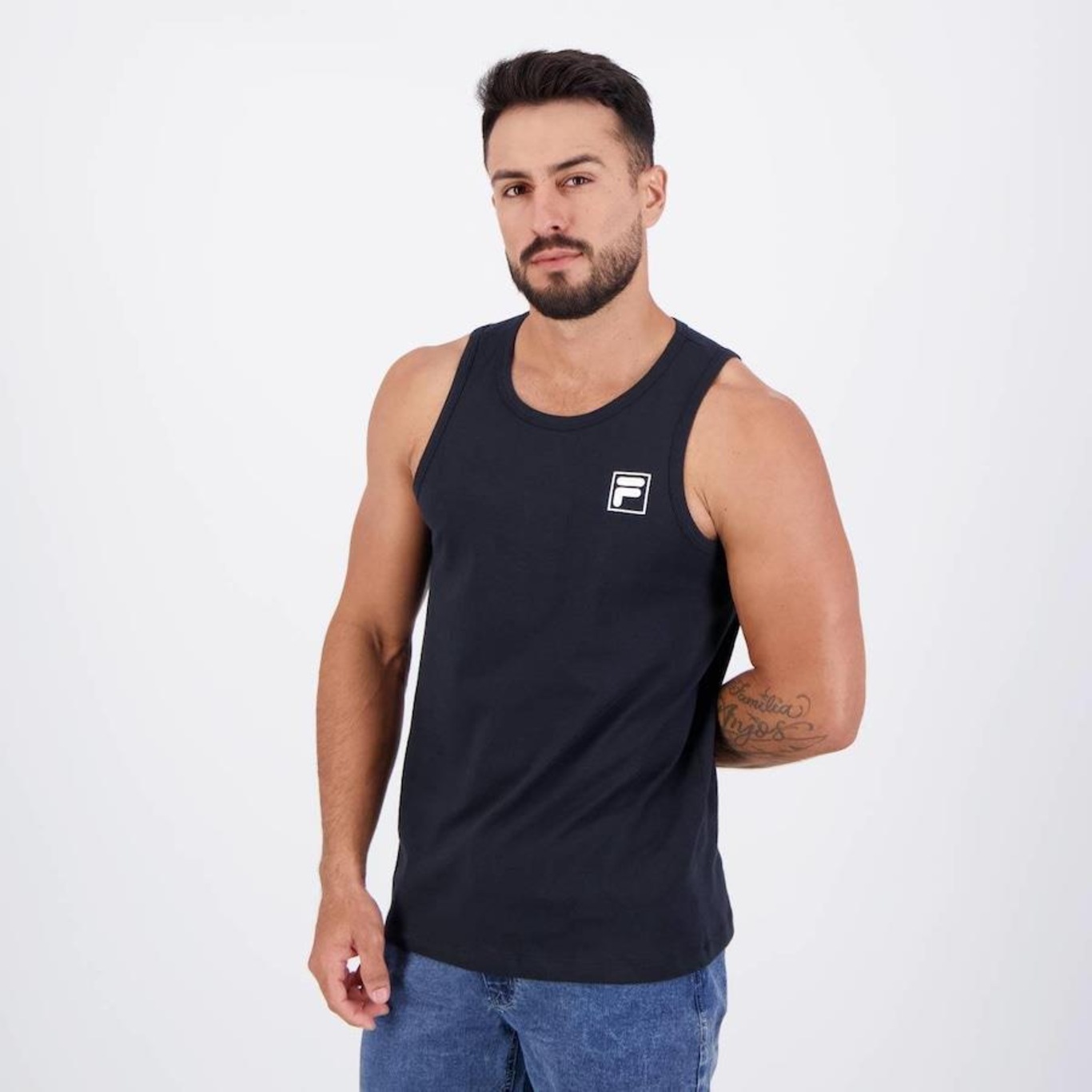 Camiseta Regata Fila F-Box - Masculina - Foto 3