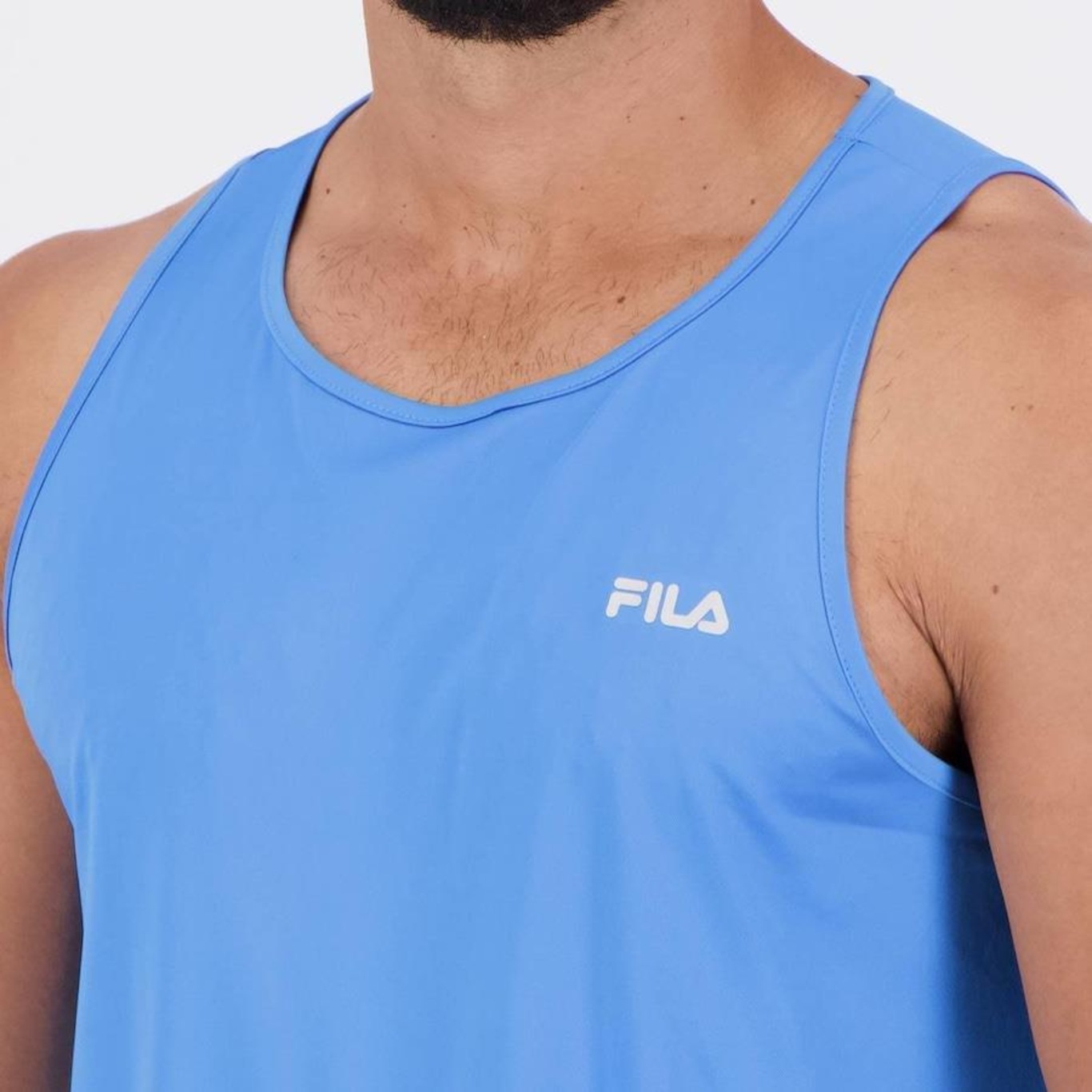 Camiseta Regata Fila Basic Sports Polygin - Masculina - Foto 5