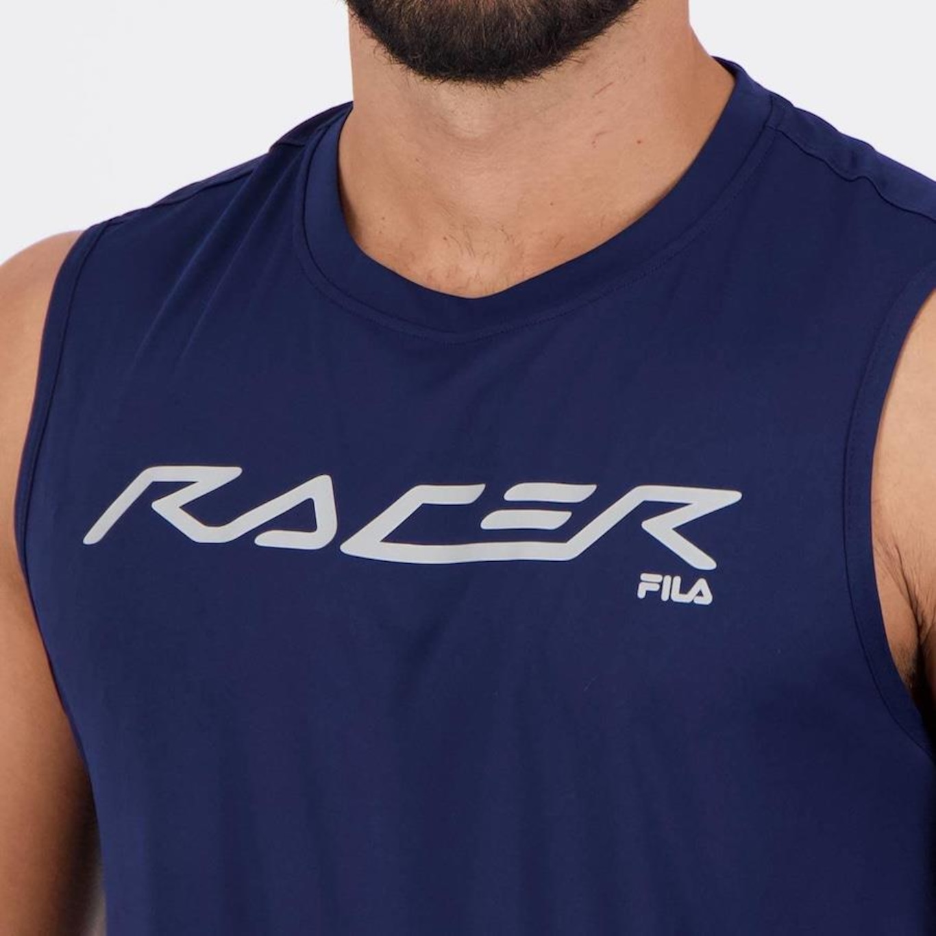 Camiseta Regata Fila Basic Run - Masculina - Foto 5