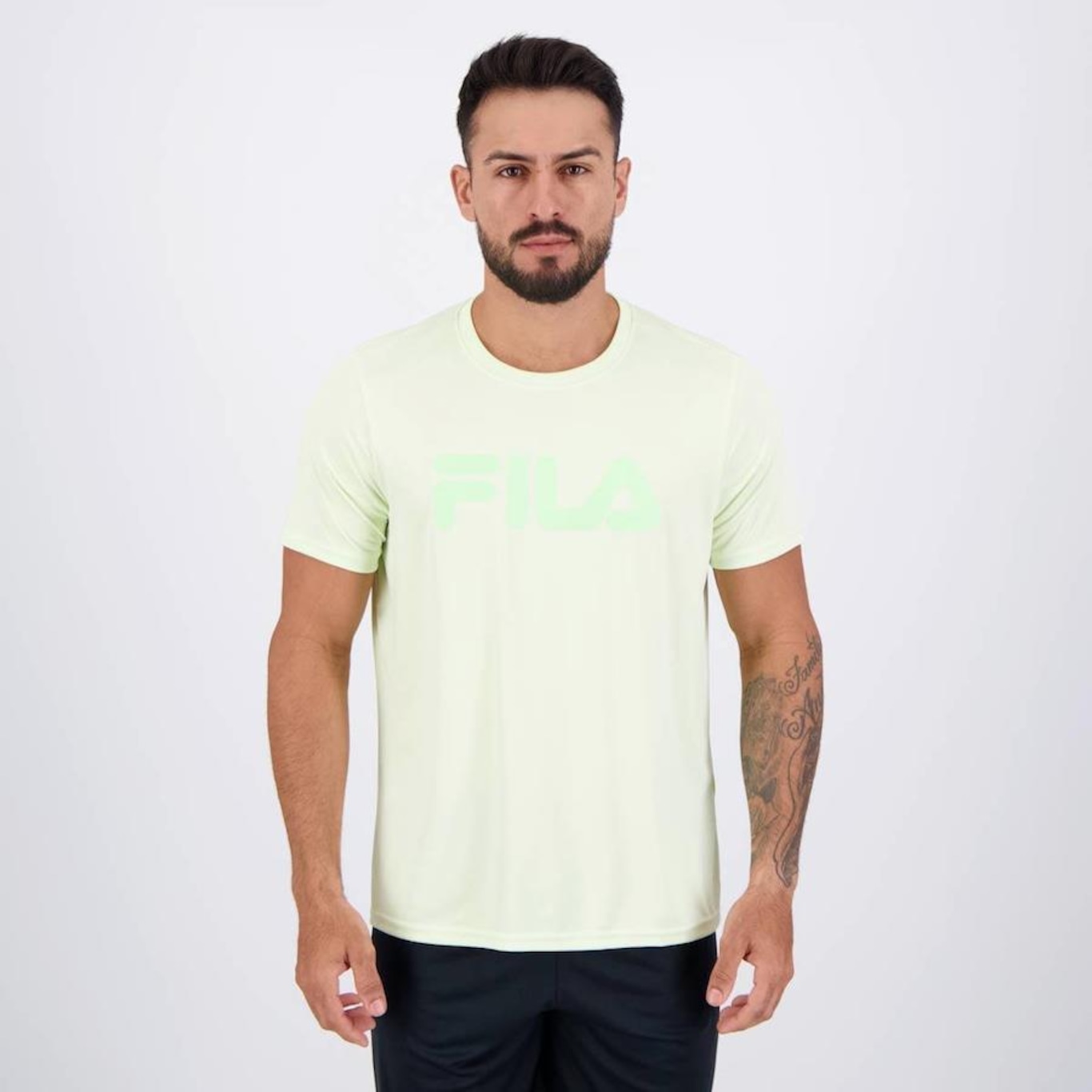 Camiseta Fila Basic Sports Polygin - Masculina - Foto 1