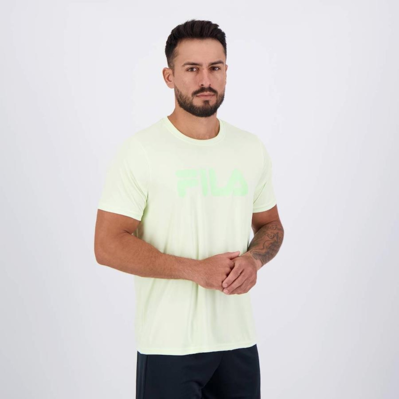 Camiseta Fila Basic Sports Polygin - Masculina - Foto 2