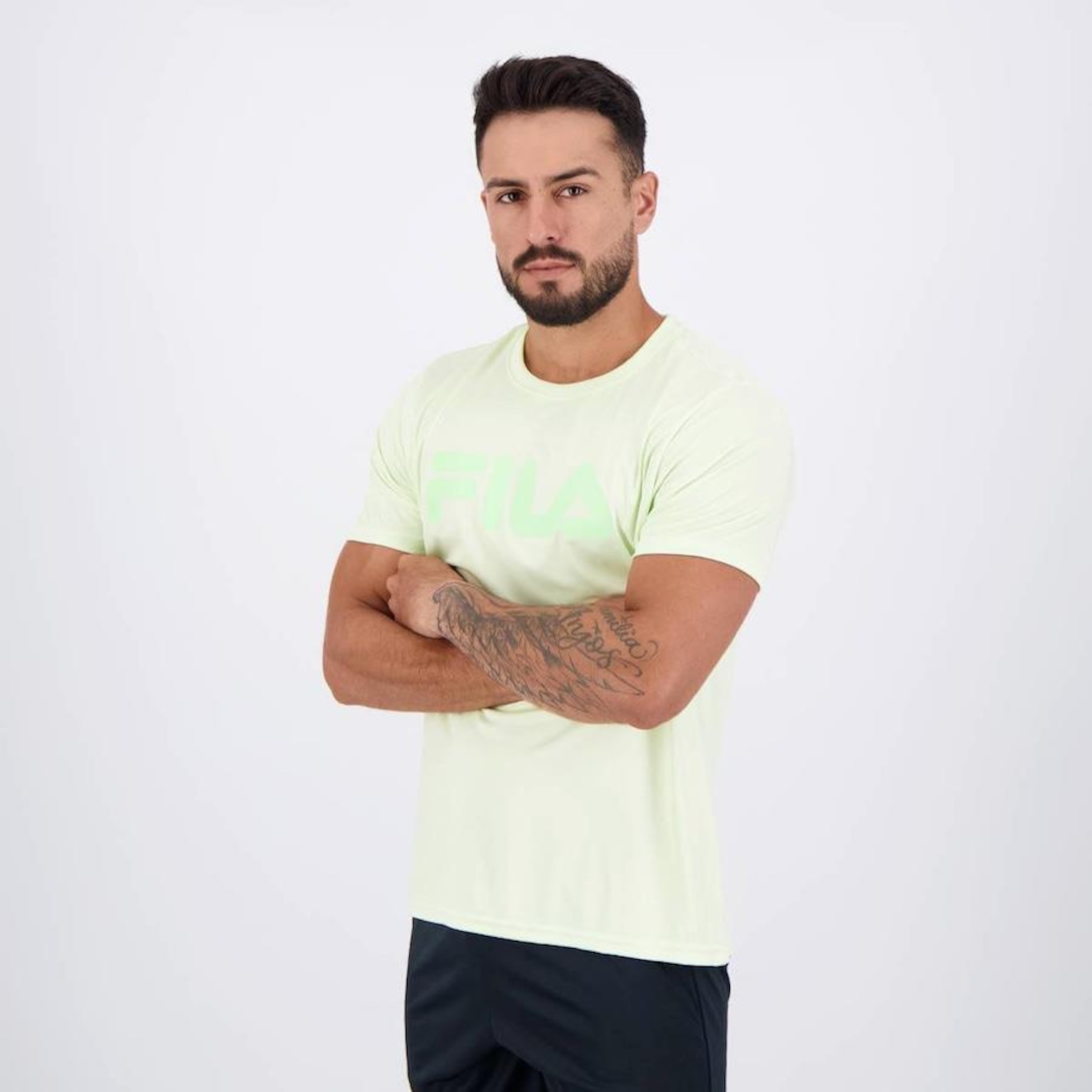 Camiseta Fila Basic Sports Polygin - Masculina - Foto 3