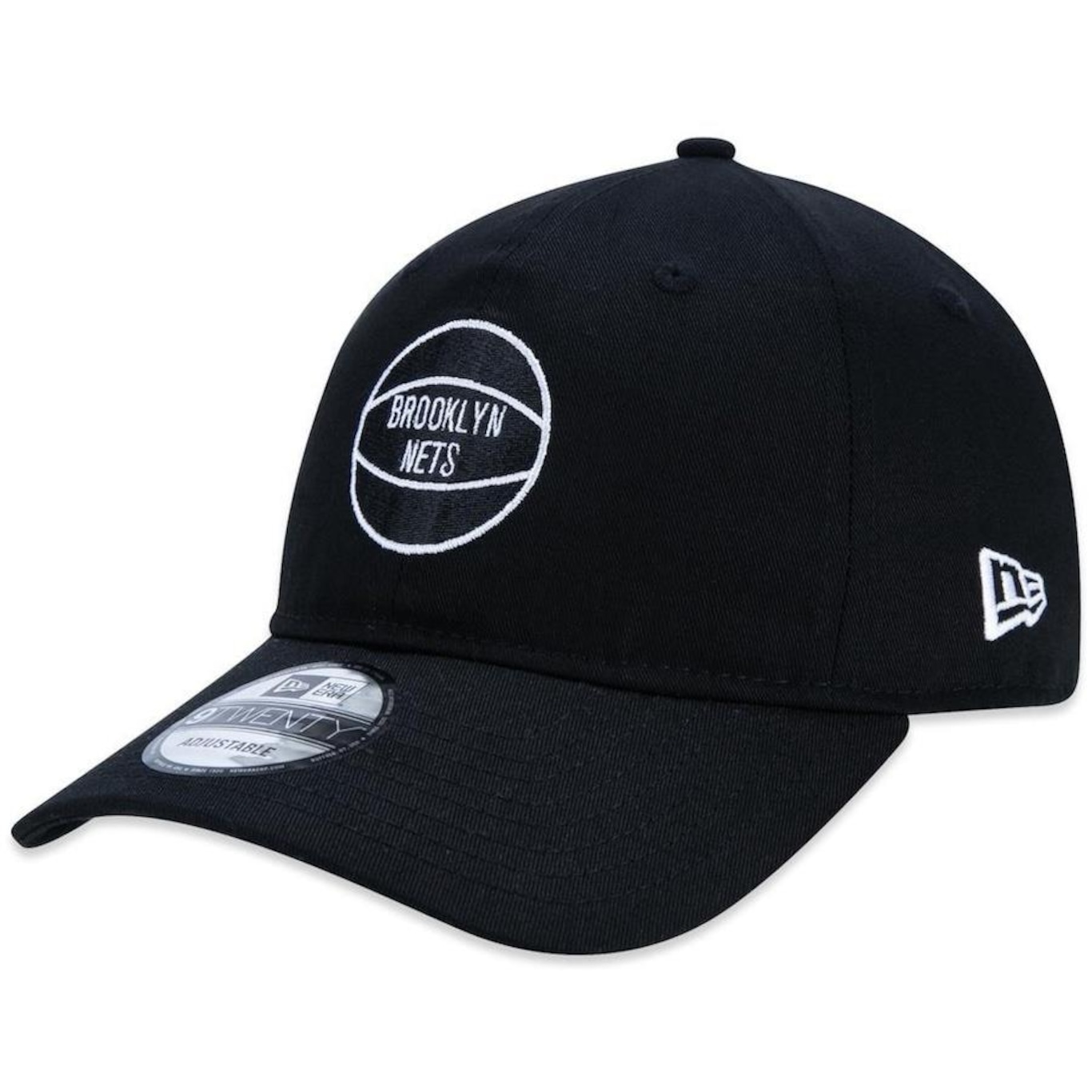 Boné New Era  9Twenty Brooklyn Nets Core NBA - Strapback - Adulto - Foto 1