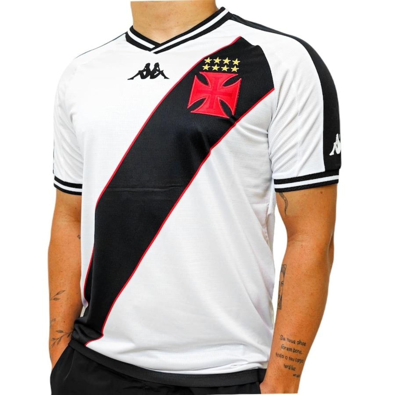 Camisa do Vasco da Gama Uniforme 2 2024 Kappa - Masculina - Foto 3