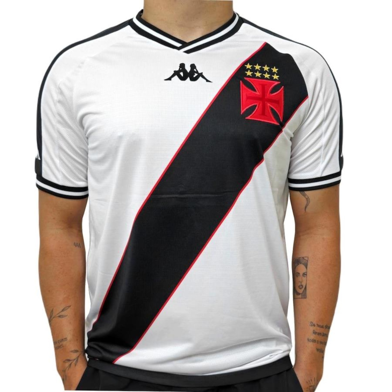 Camisa do Vasco da Gama Uniforme 2 2024 Kappa - Masculina - Foto 4