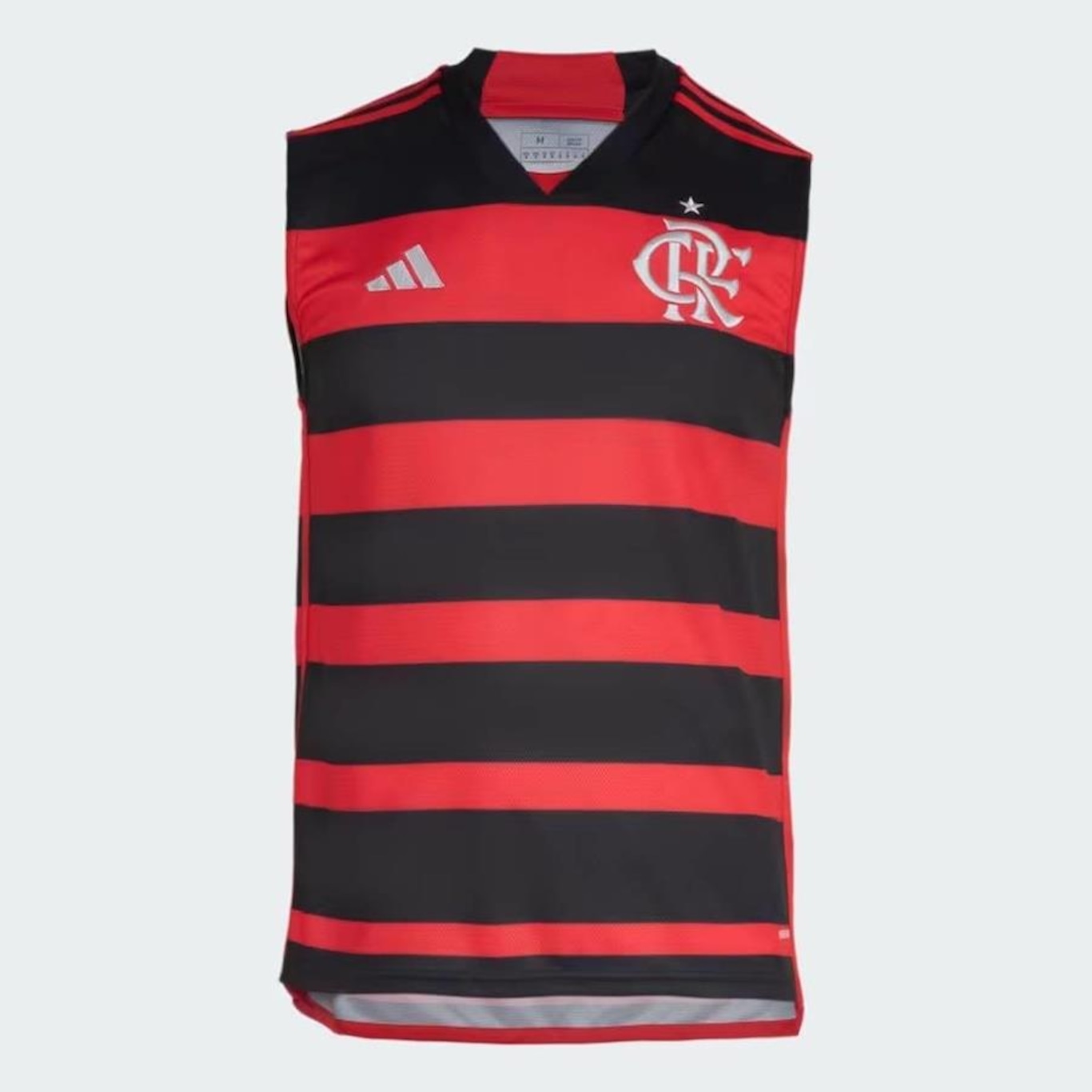 Camiseta Regata do Flamengo I 2024 adidas - Masculina - Foto 1