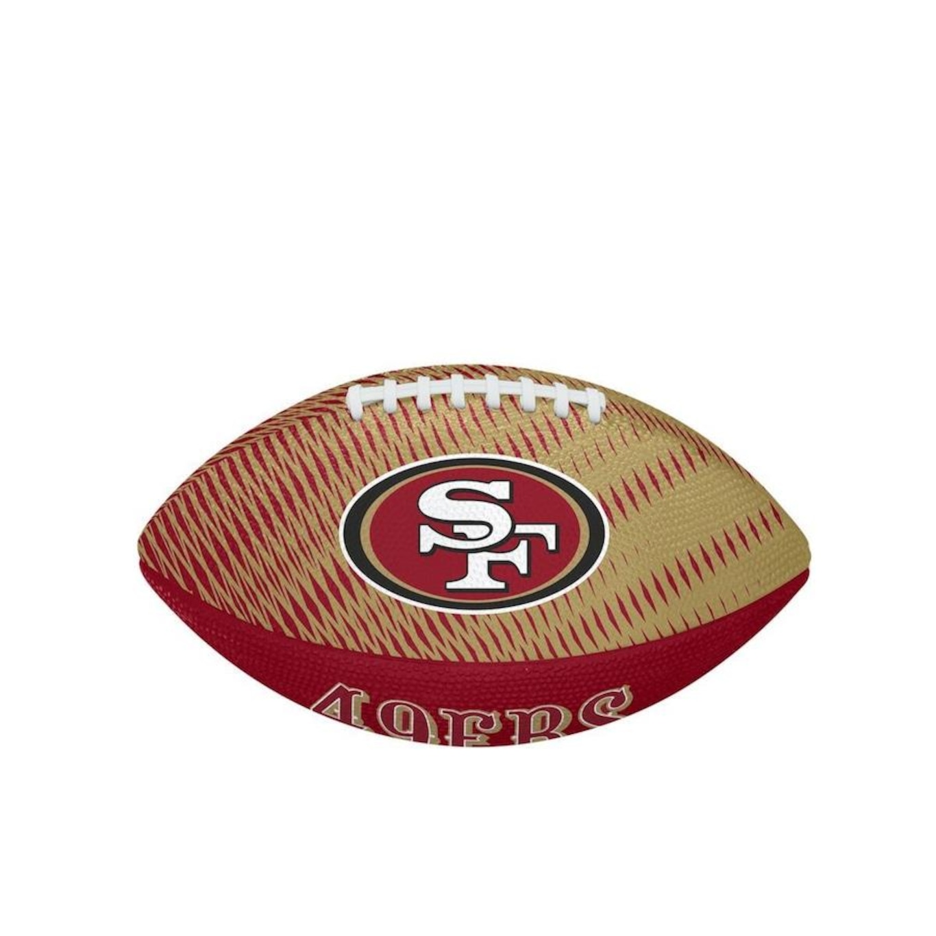 Bola de Fut. Americano Wilson Nfl Tailgate Jr San Francisco Unissex Wilson Brasil - Foto 1