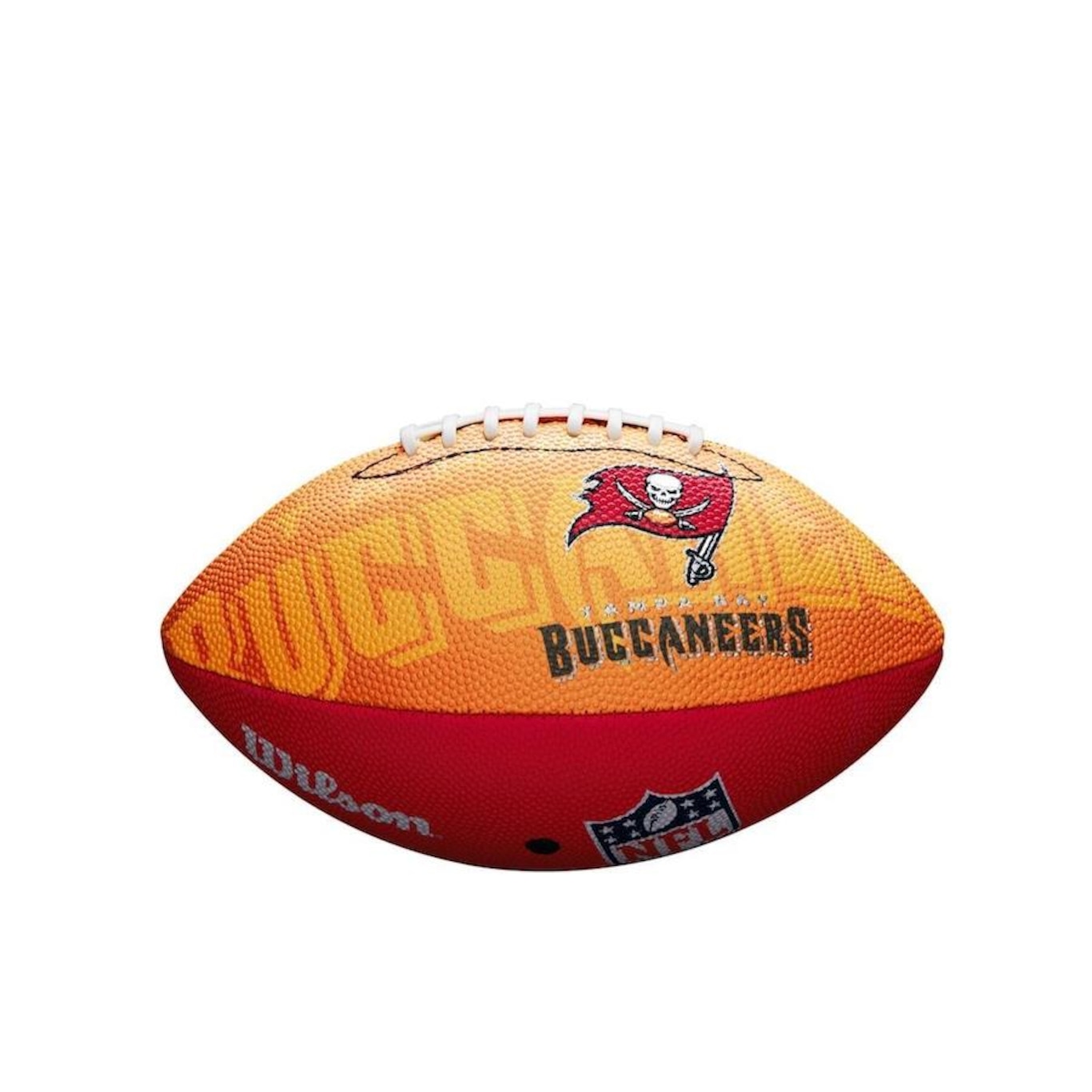 Bola de Fut. Americano Wilson Nfl Team Logo Jr  Tampa Bay Buccanneers Unissex Wilson Brasil - Foto 1