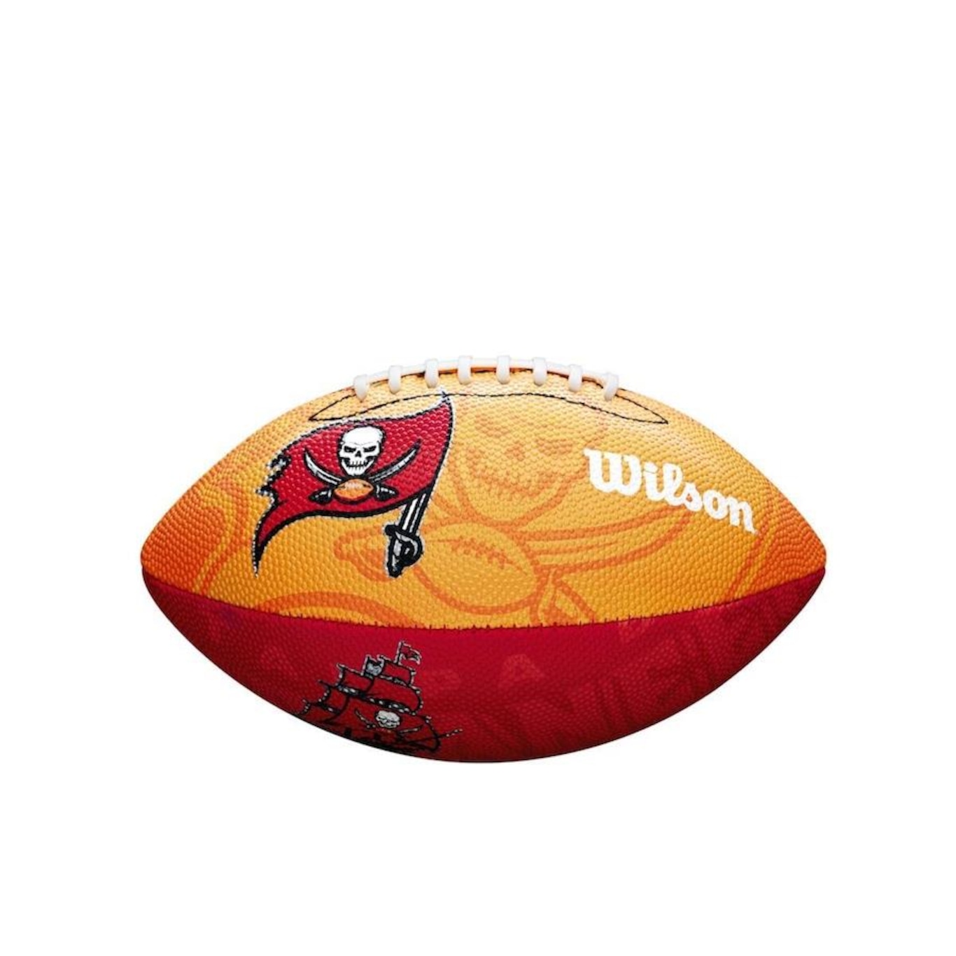 Bola de Fut. Americano Wilson Nfl Team Logo Jr  Tampa Bay Buccanneers Unissex Wilson Brasil - Foto 2