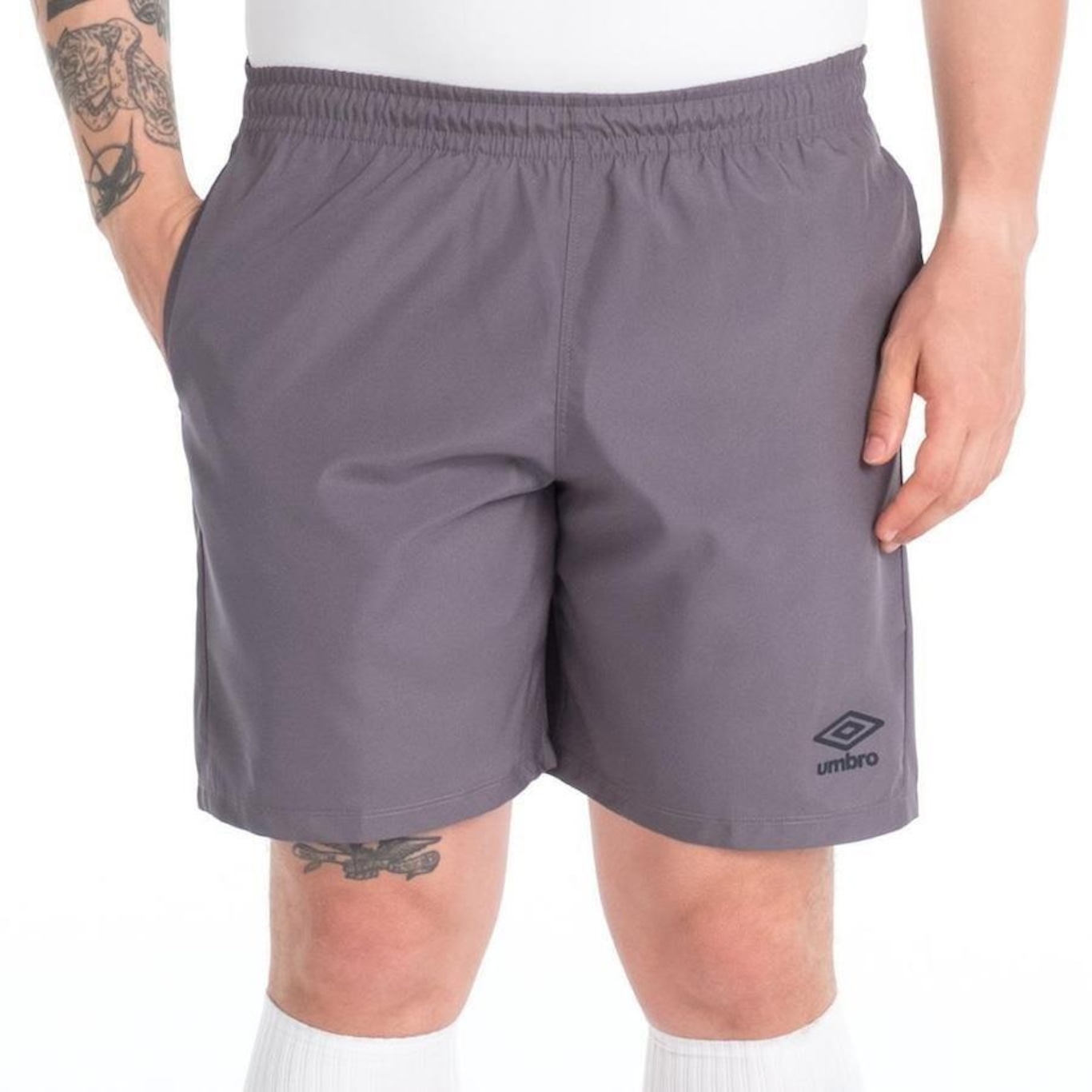 Bermuda Umbro Flex Essential - Masculina - Foto 4