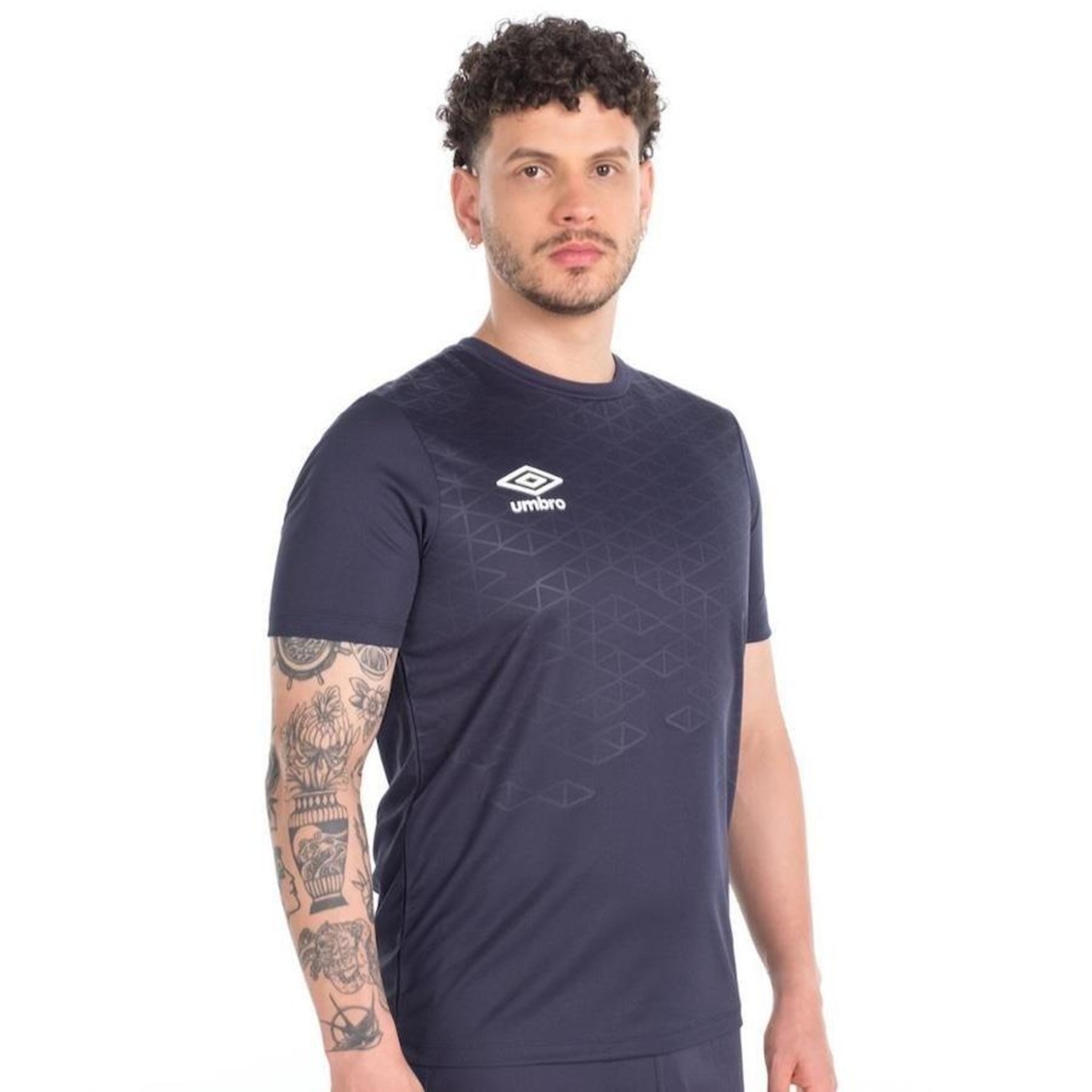 Camisa Umbro Digital Diamond - Masculina - Foto 3